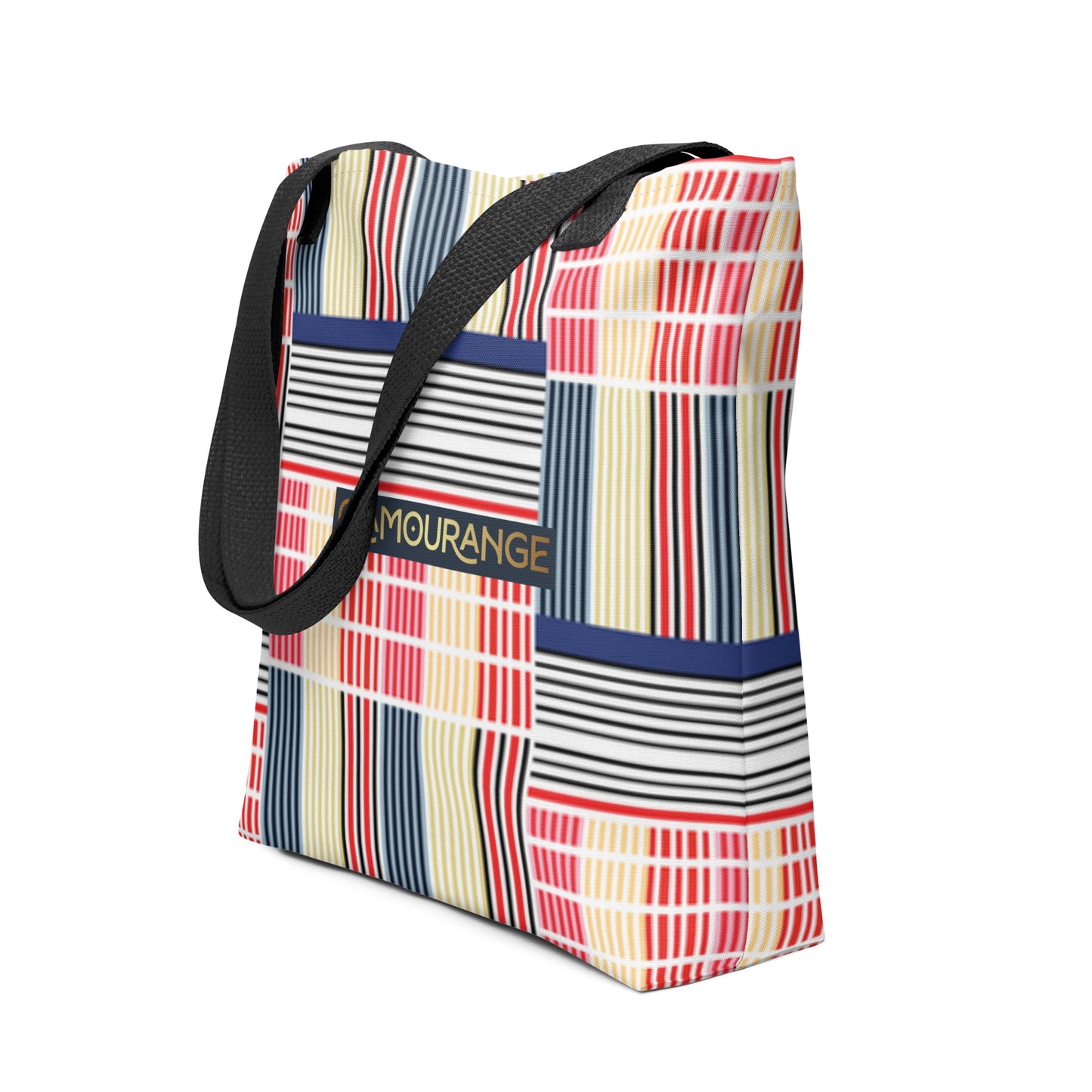 Tote Bag Women Designer (Stripe Bag Pattern 003)