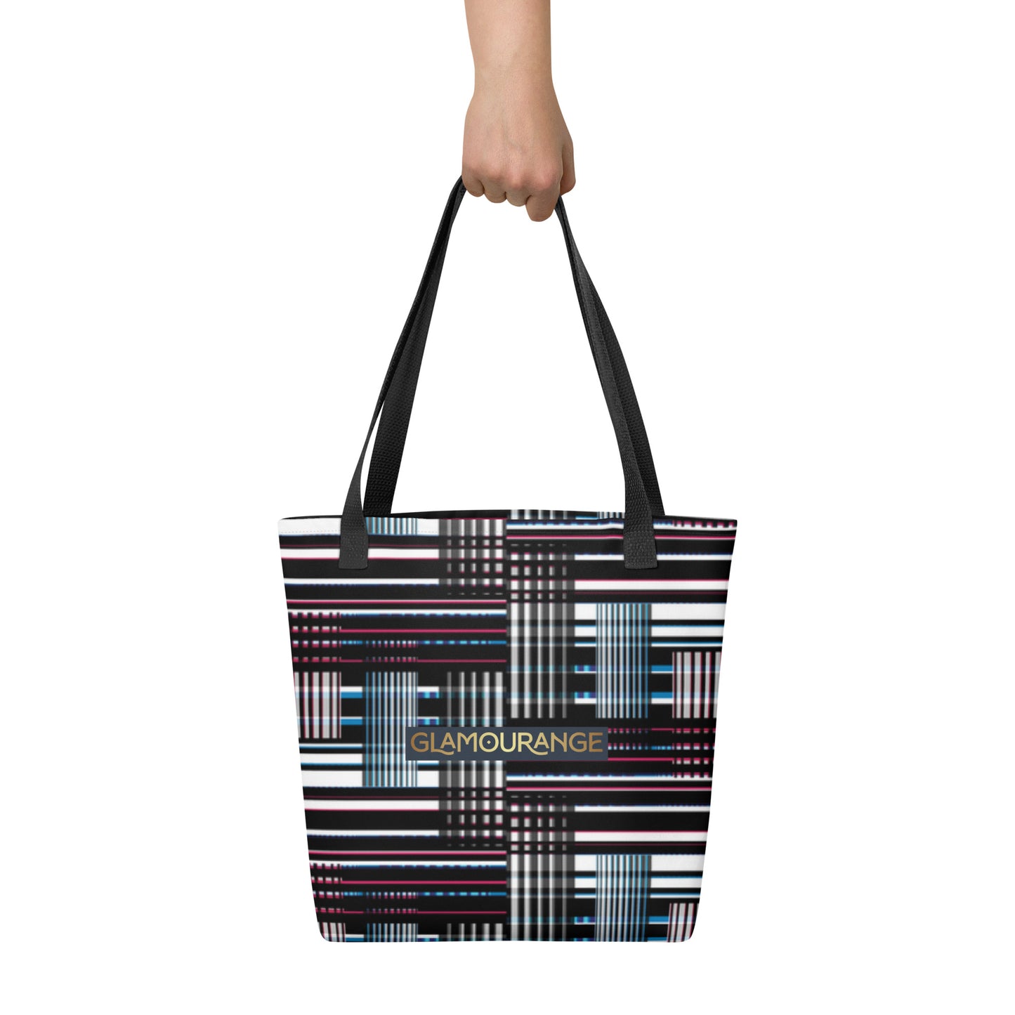 Tote Bag Women Designer (Stripe Bag Pattern 004)