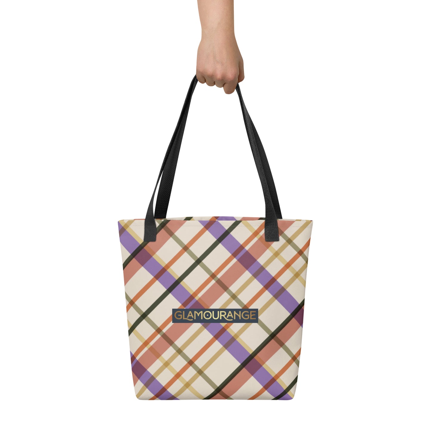 Tote Bag Women Designer (Stripe Bag Pattern 007)