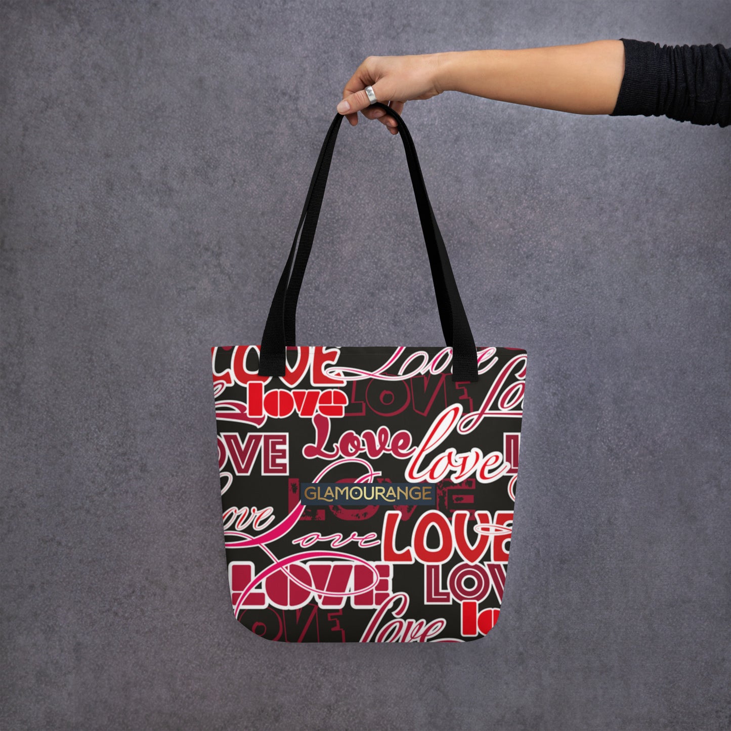 Tote Bag Women Designer (Love Pattern 001)