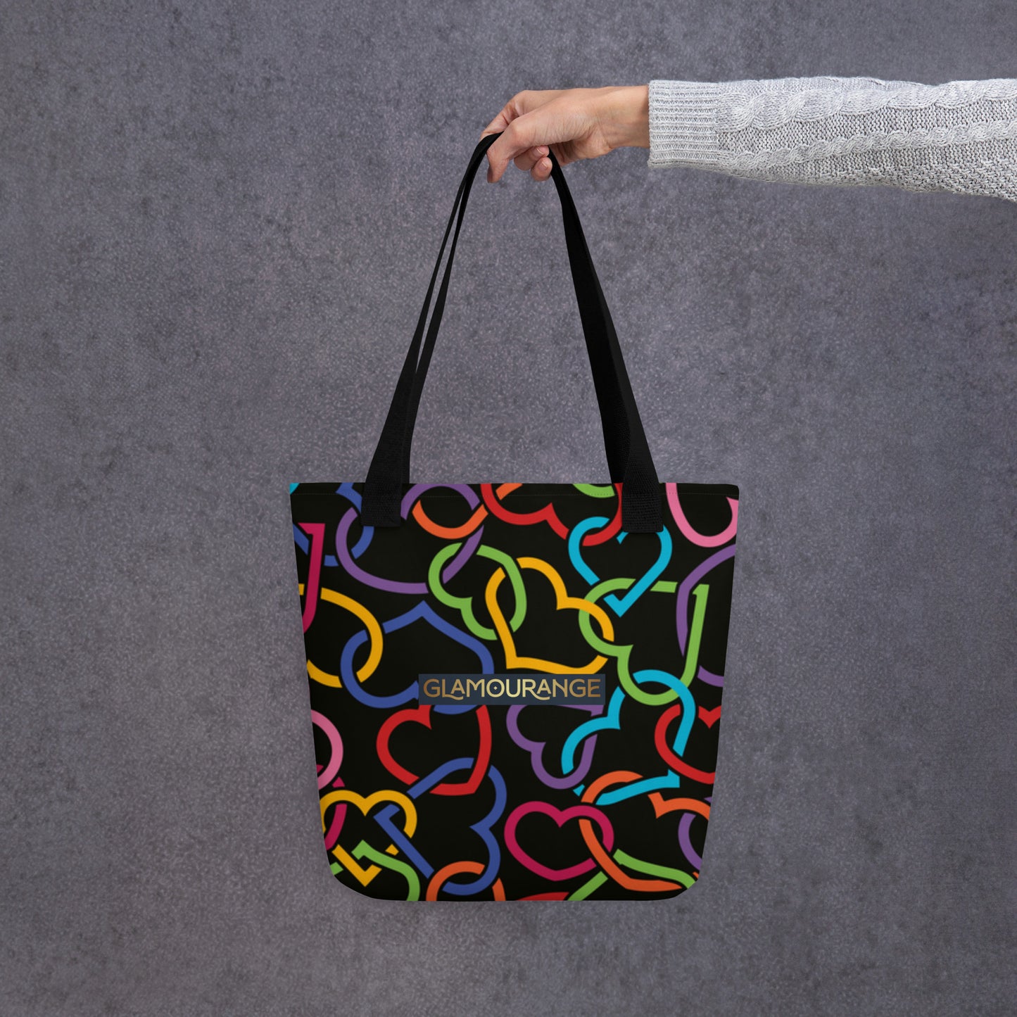 Tote Bag Women Designer (Love Pattern 004)