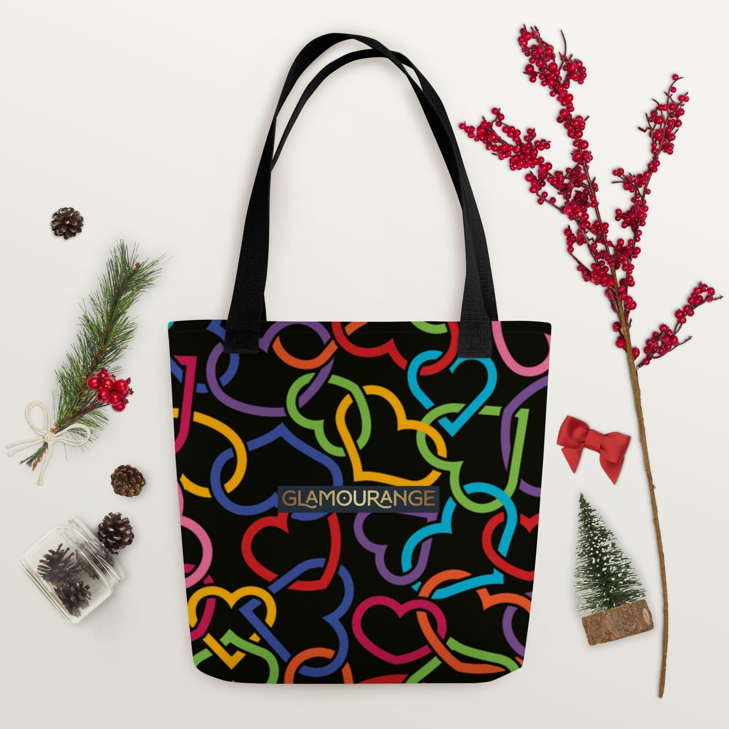 Tote Bag Women Designer (Love Pattern 004)