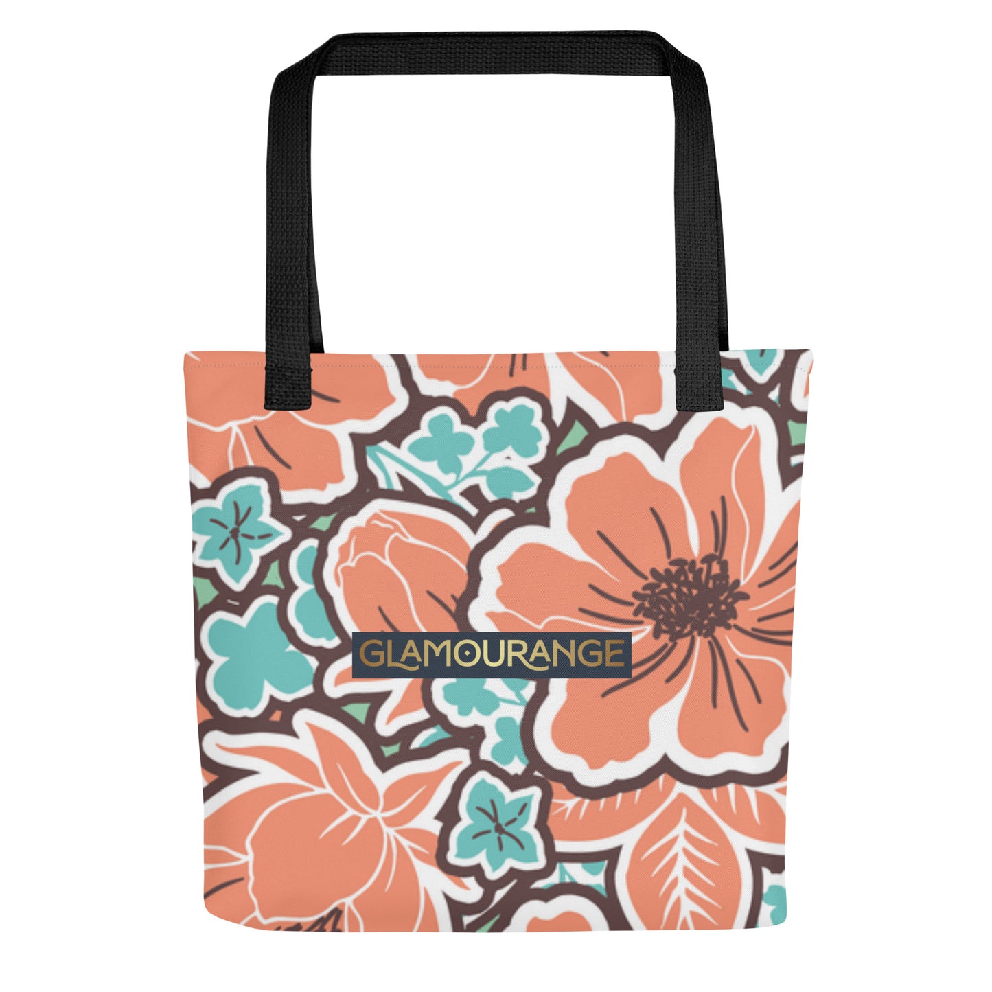 Tote Bag Women Designer (Flower Pattern 007)