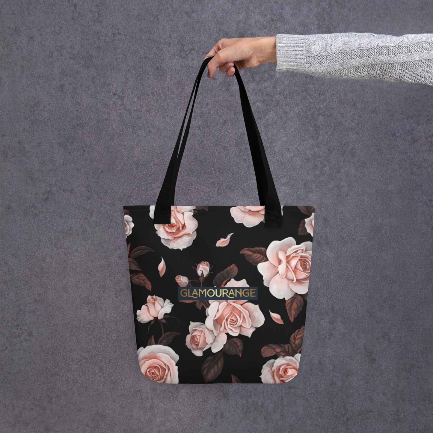 Tote Bag Women Designer (Flower Pattern 008)