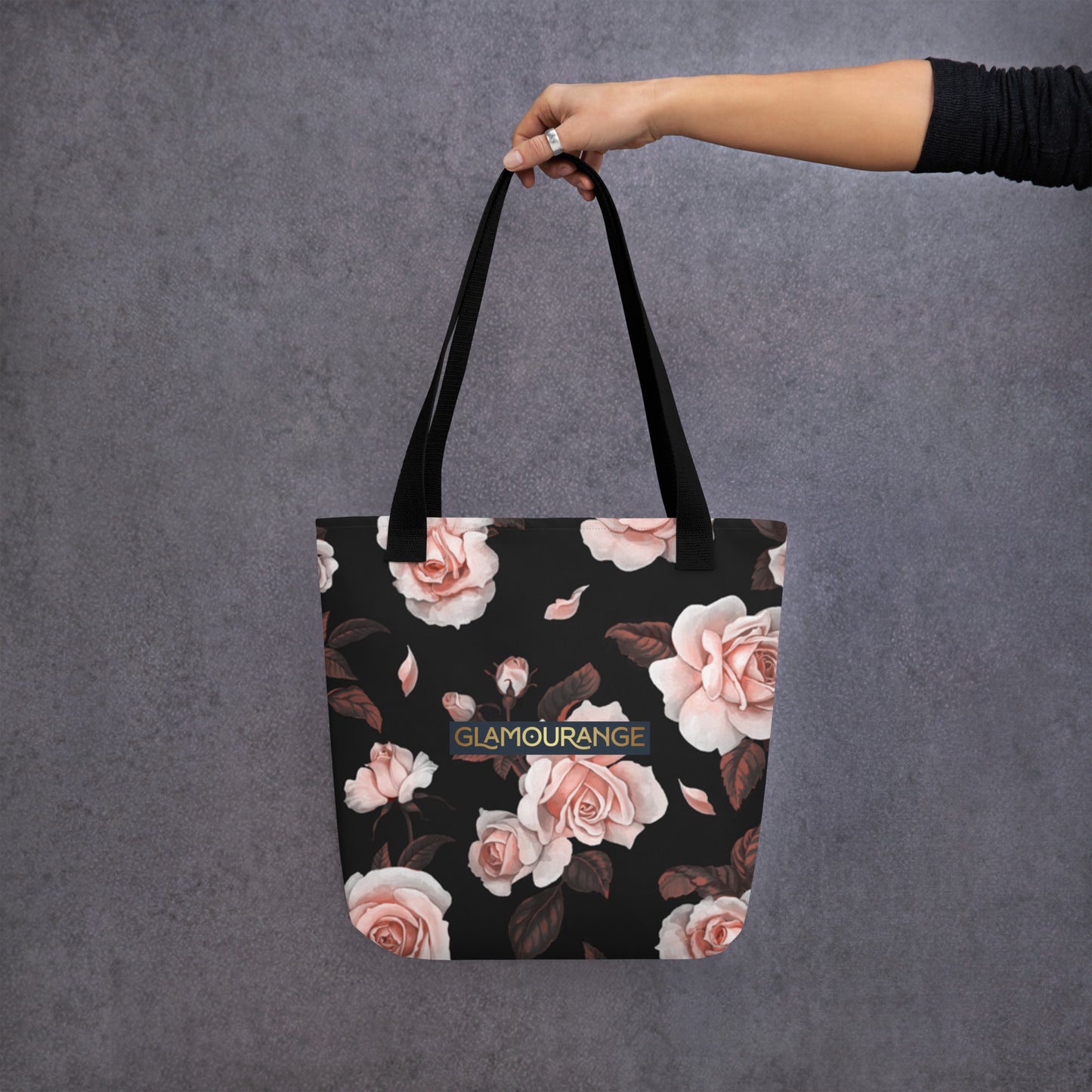 Tote Bag Women Designer (Flower Pattern 008)