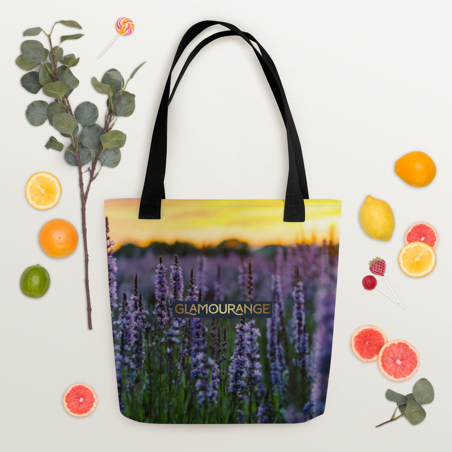Tote Bag Women Designer (Flower Pattern 0016)