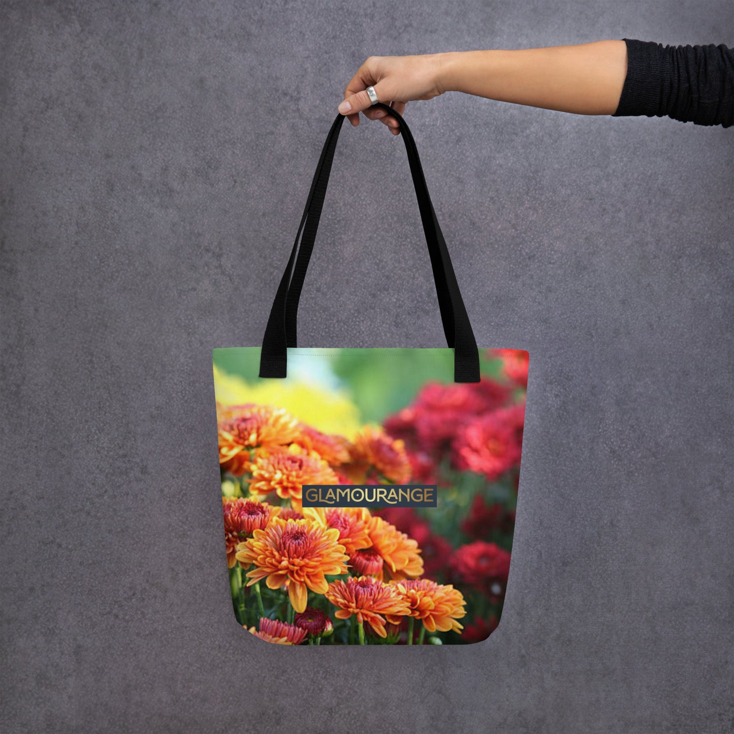 Tote Bag Women Designer (Flower Pattern 0019)