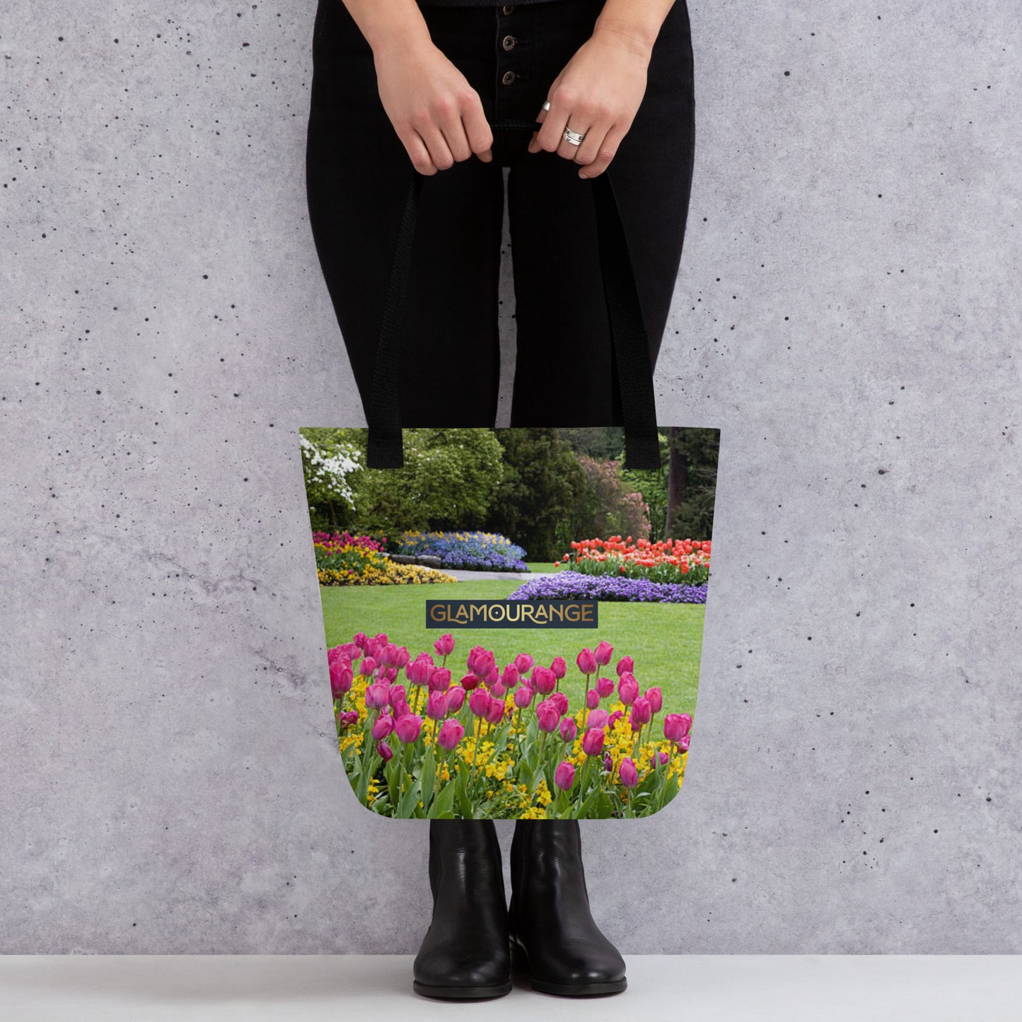 Tote Bag Women Designer (Flower Pattern 0020)