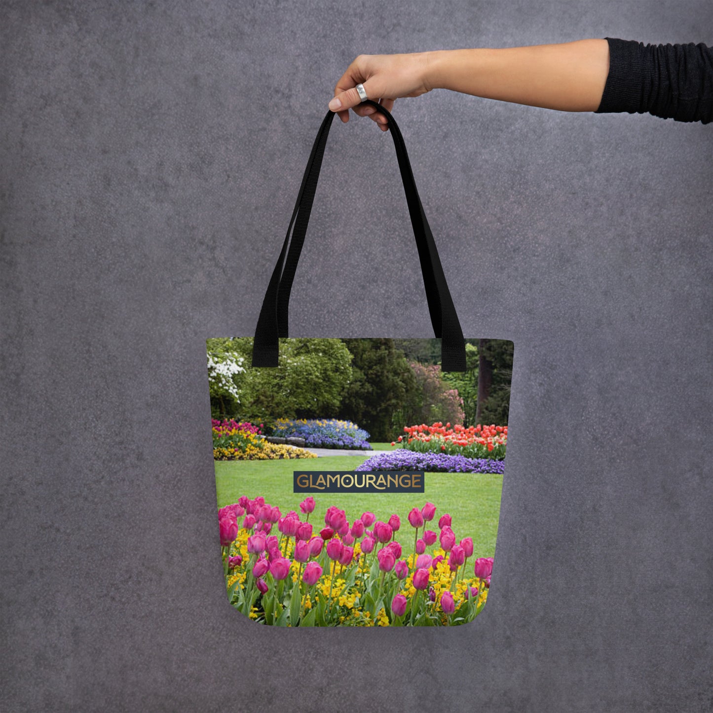 Tote Bag Women Designer (Flower Pattern 0020)