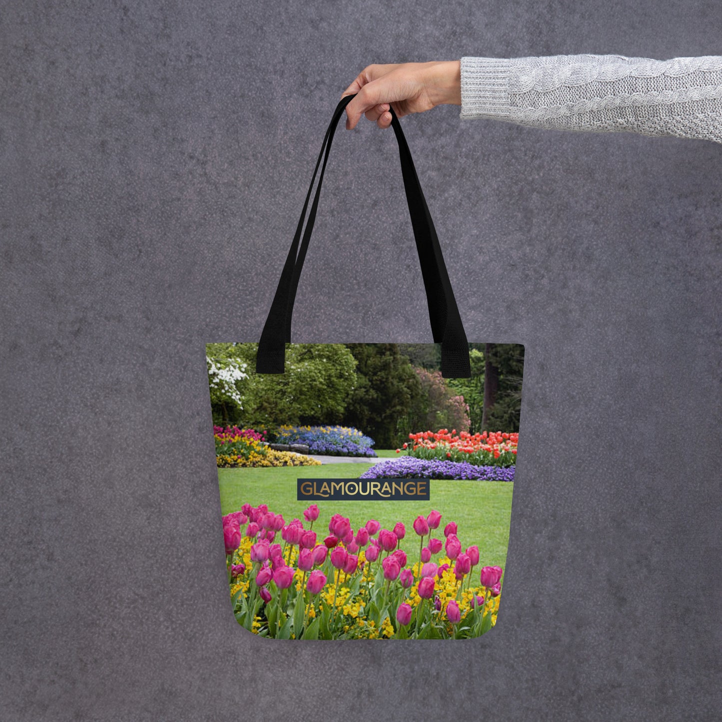 Tote Bag Women Designer (Flower Pattern 0020)