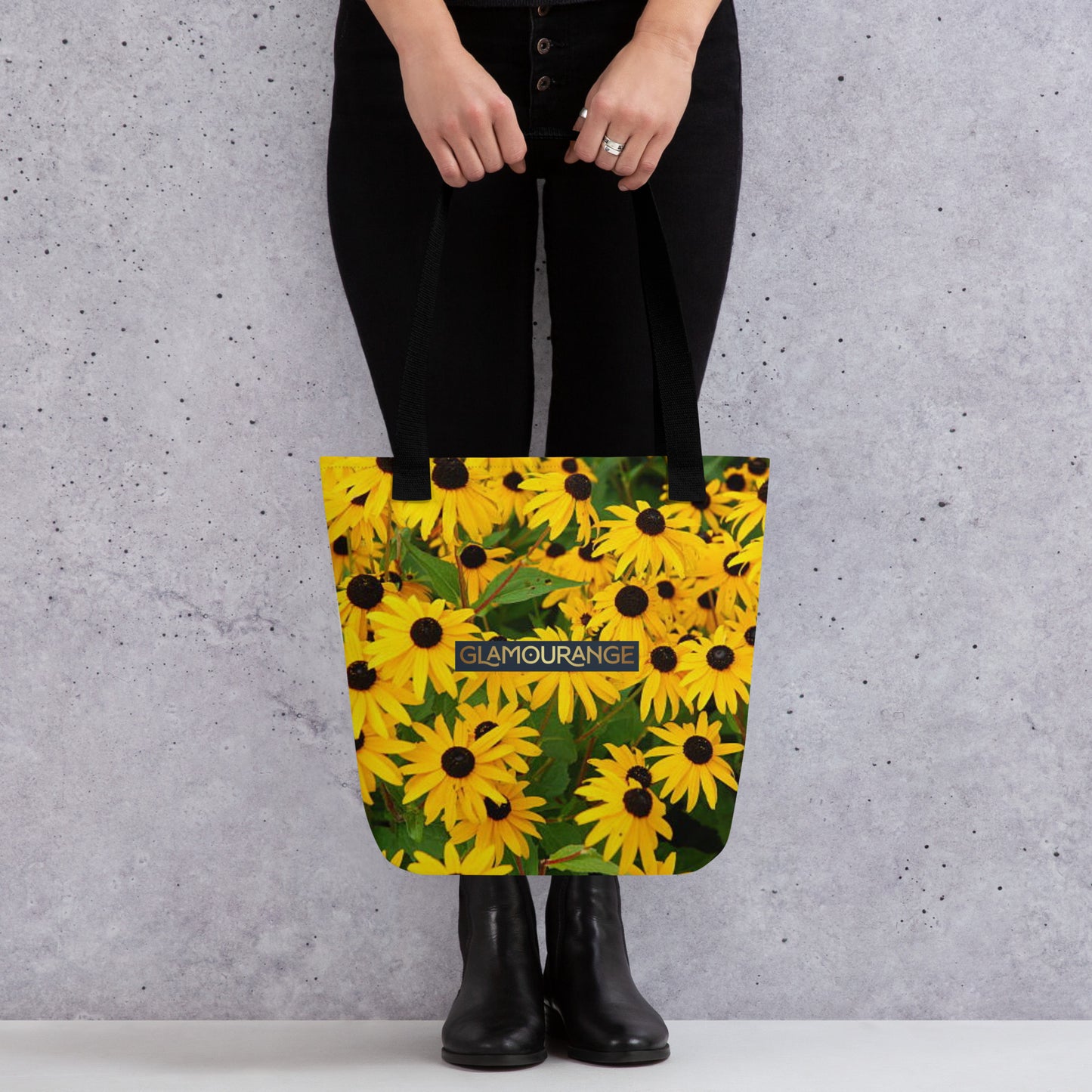 Tote Bag Women Designer (Flower Pattern 0021)