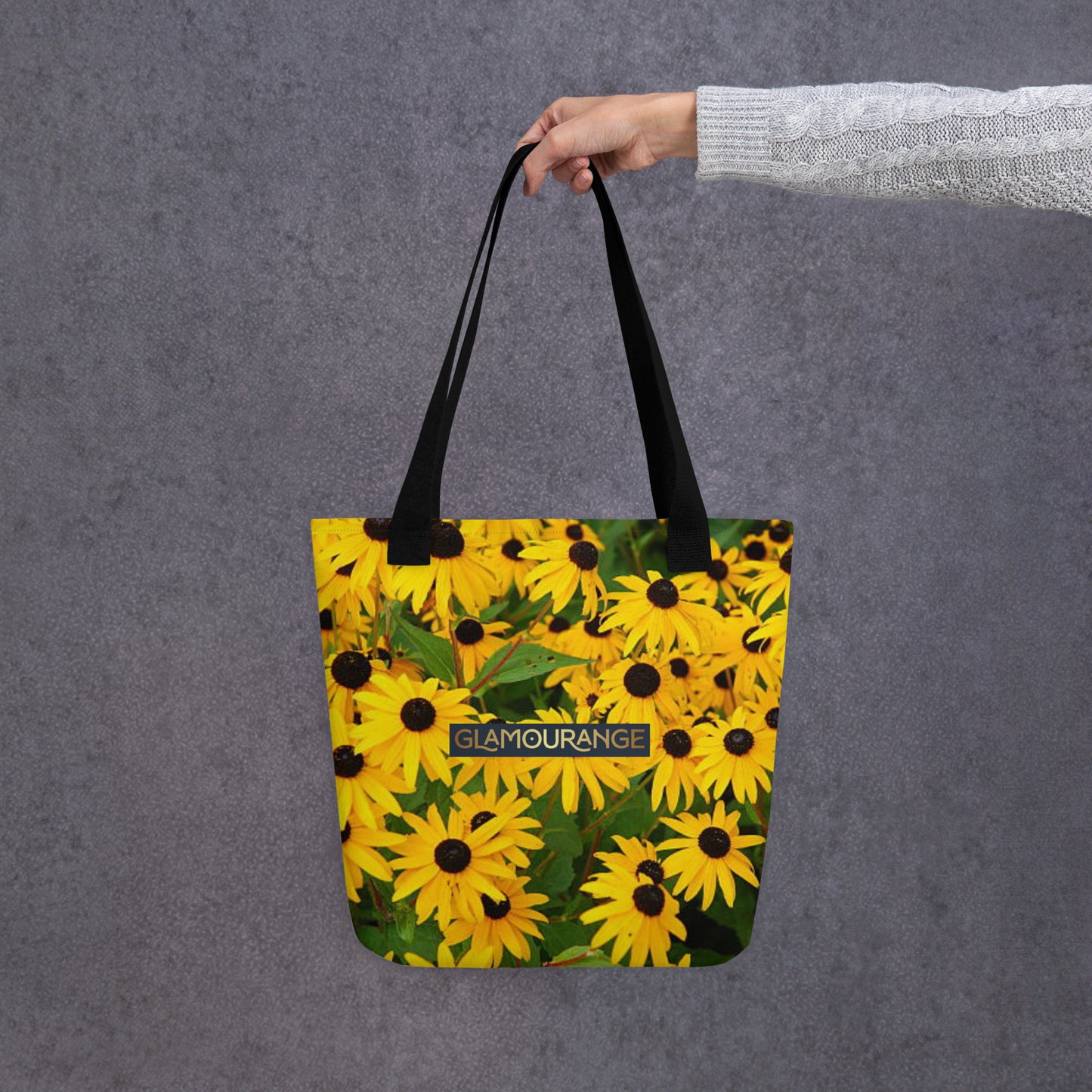 Tote Bag Women Designer (Flower Pattern 0021)