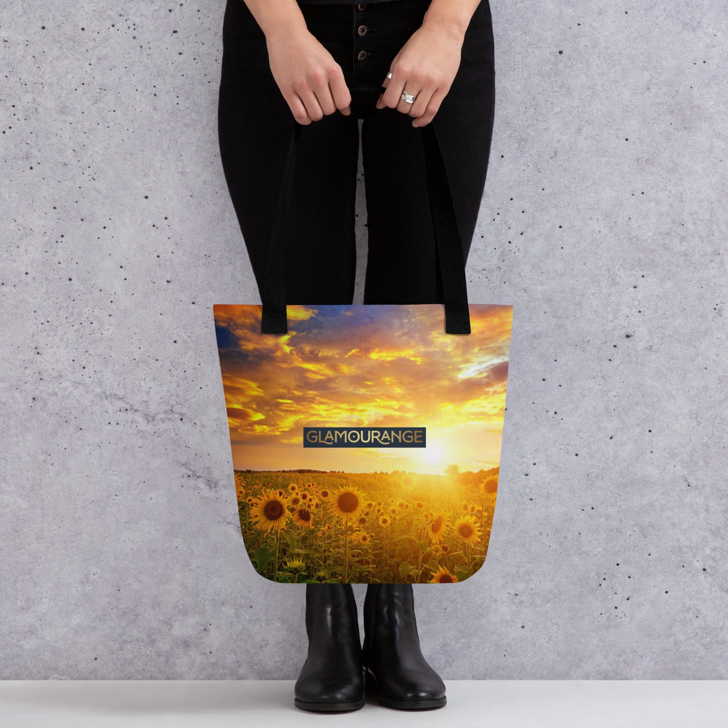 Tote Bag Women Designer (Flower Pattern 0023)