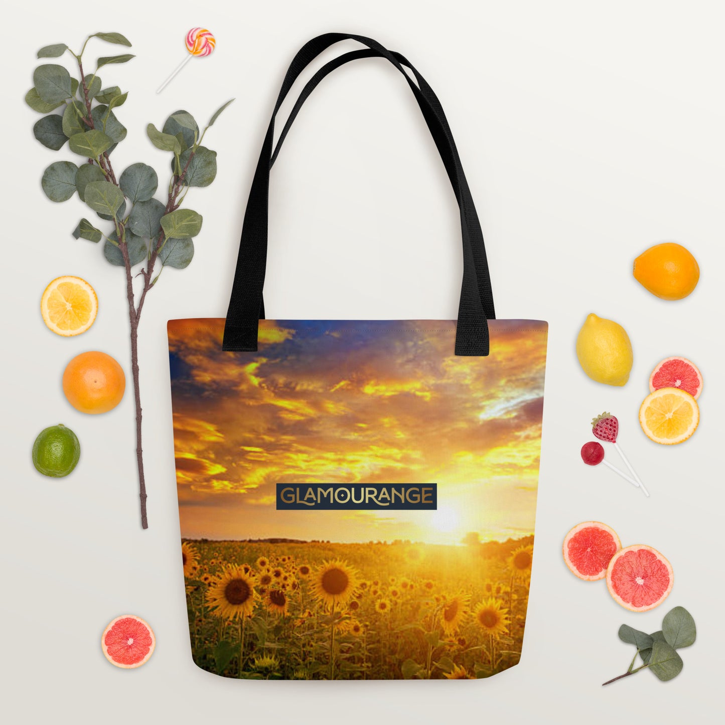 Tote Bag Women Designer (Flower Pattern 0023)