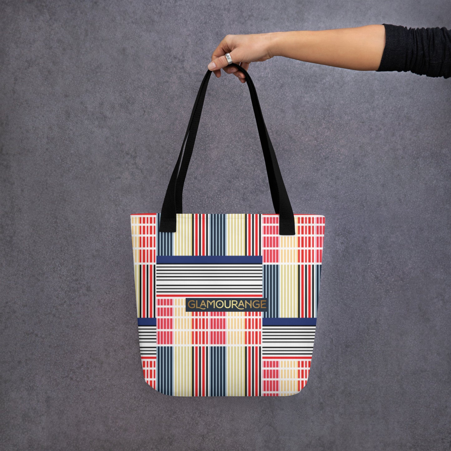 Tote Bag Women Designer (Stripe Bag Pattern 003)