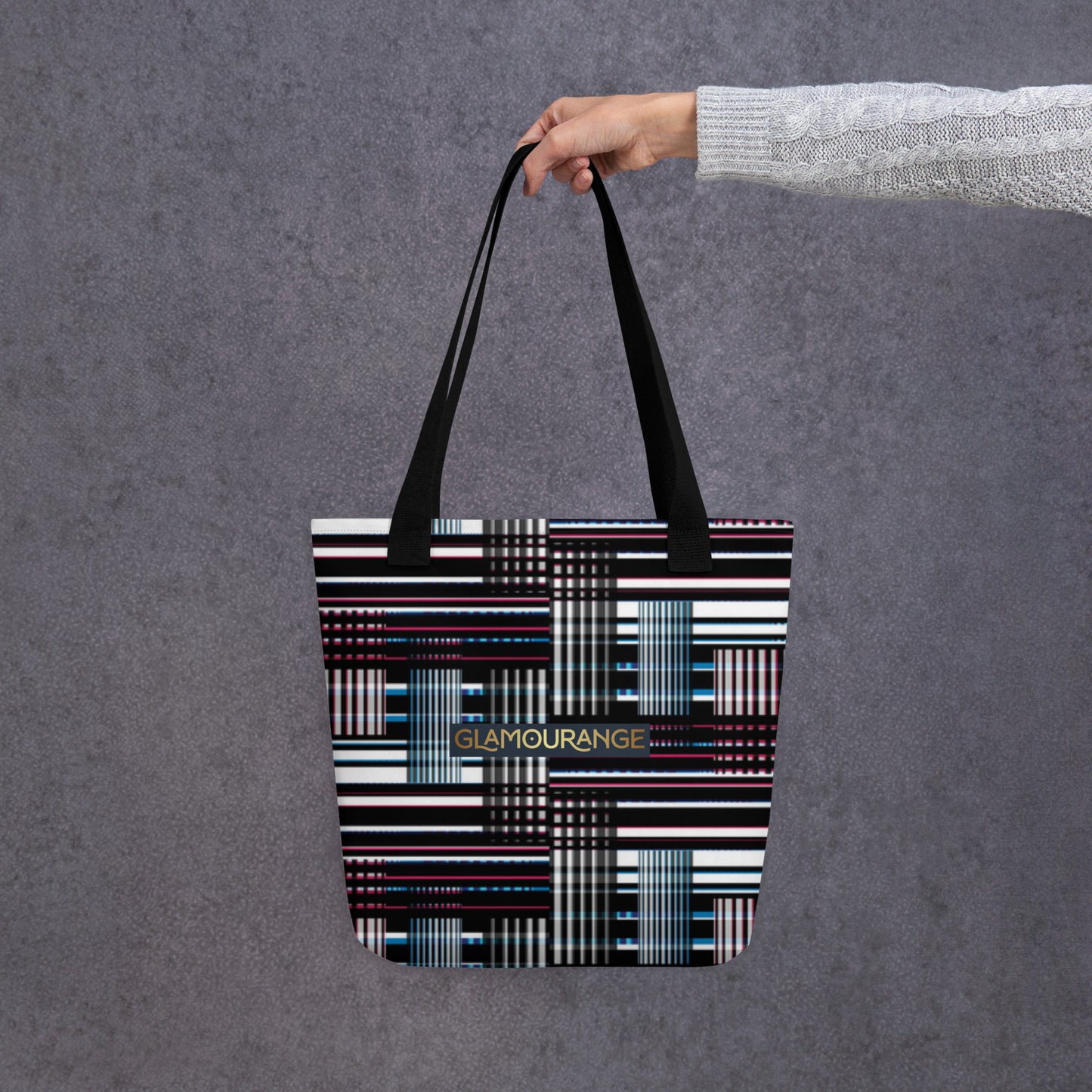 Tote Bag Women Designer (Stripe Bag Pattern 004)