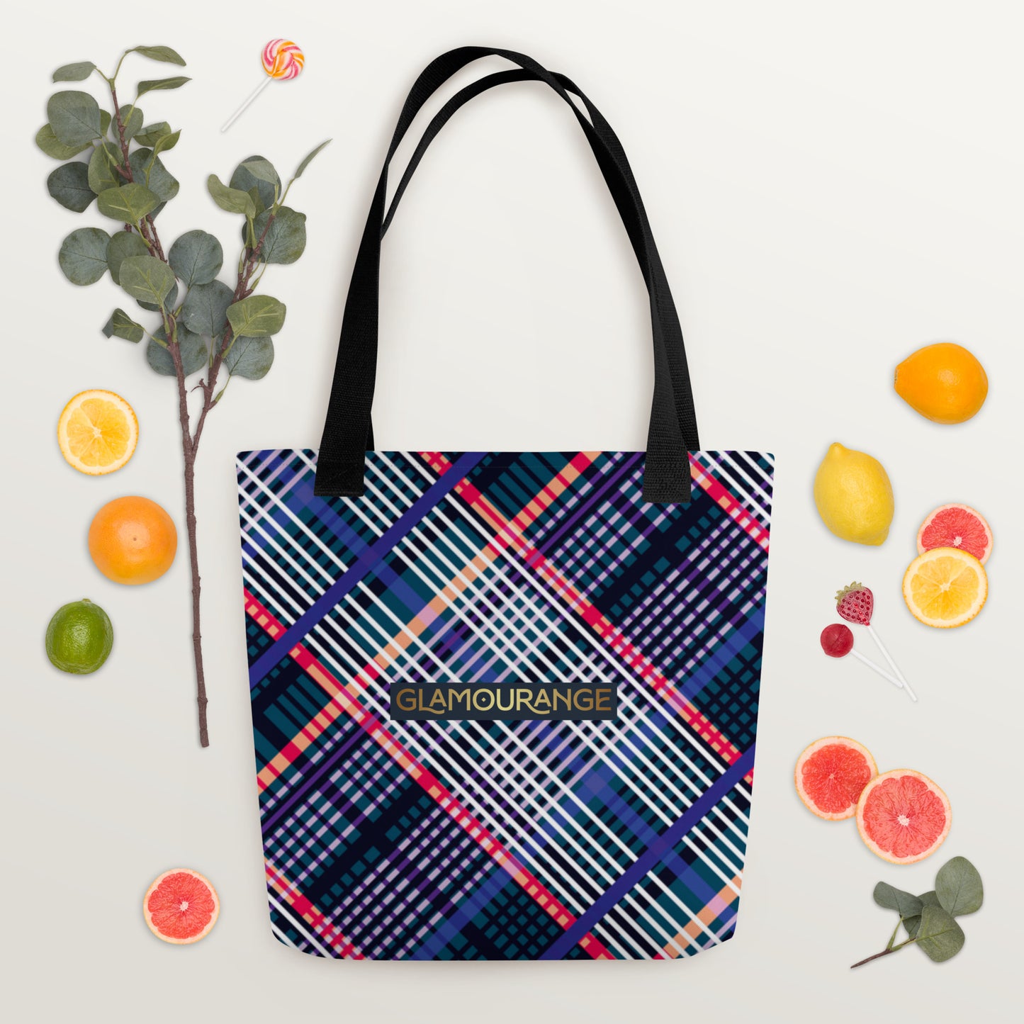 Tote Bag Women Designer (Stripe Bag Pattern 005)