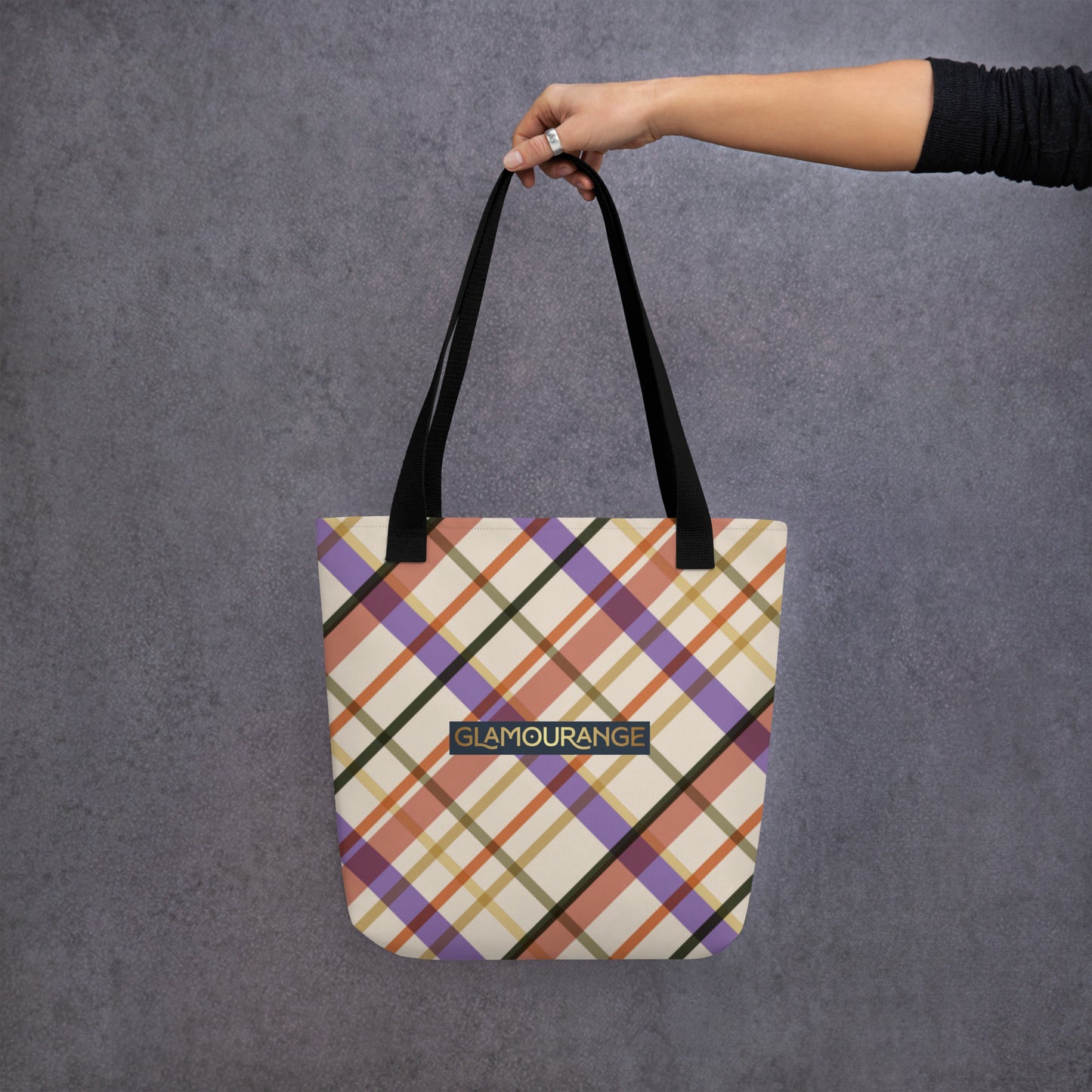 Tote Bag Women Designer (Stripe Bag Pattern 007)