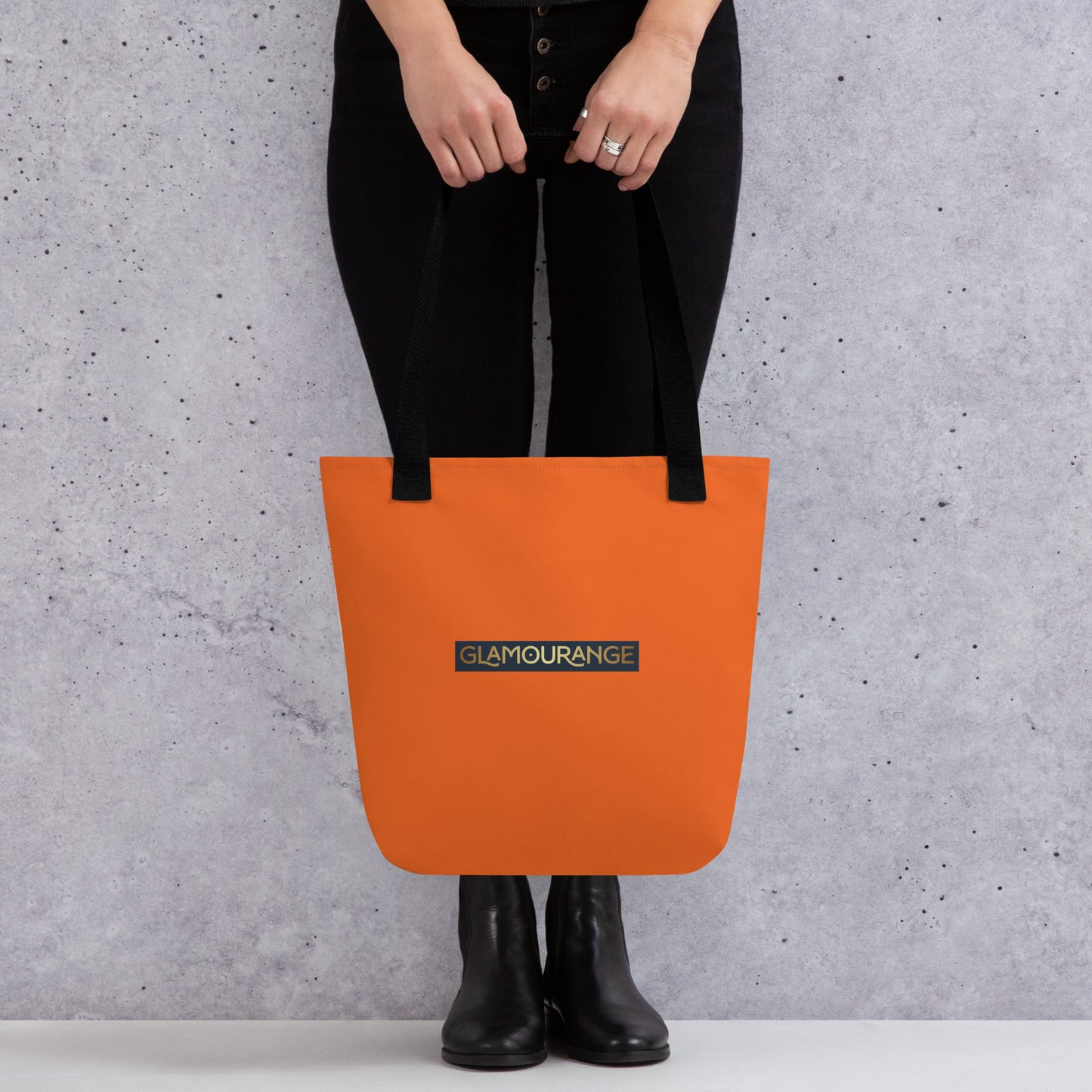 Tote Bag Designer Womens (Orange Colour 003)