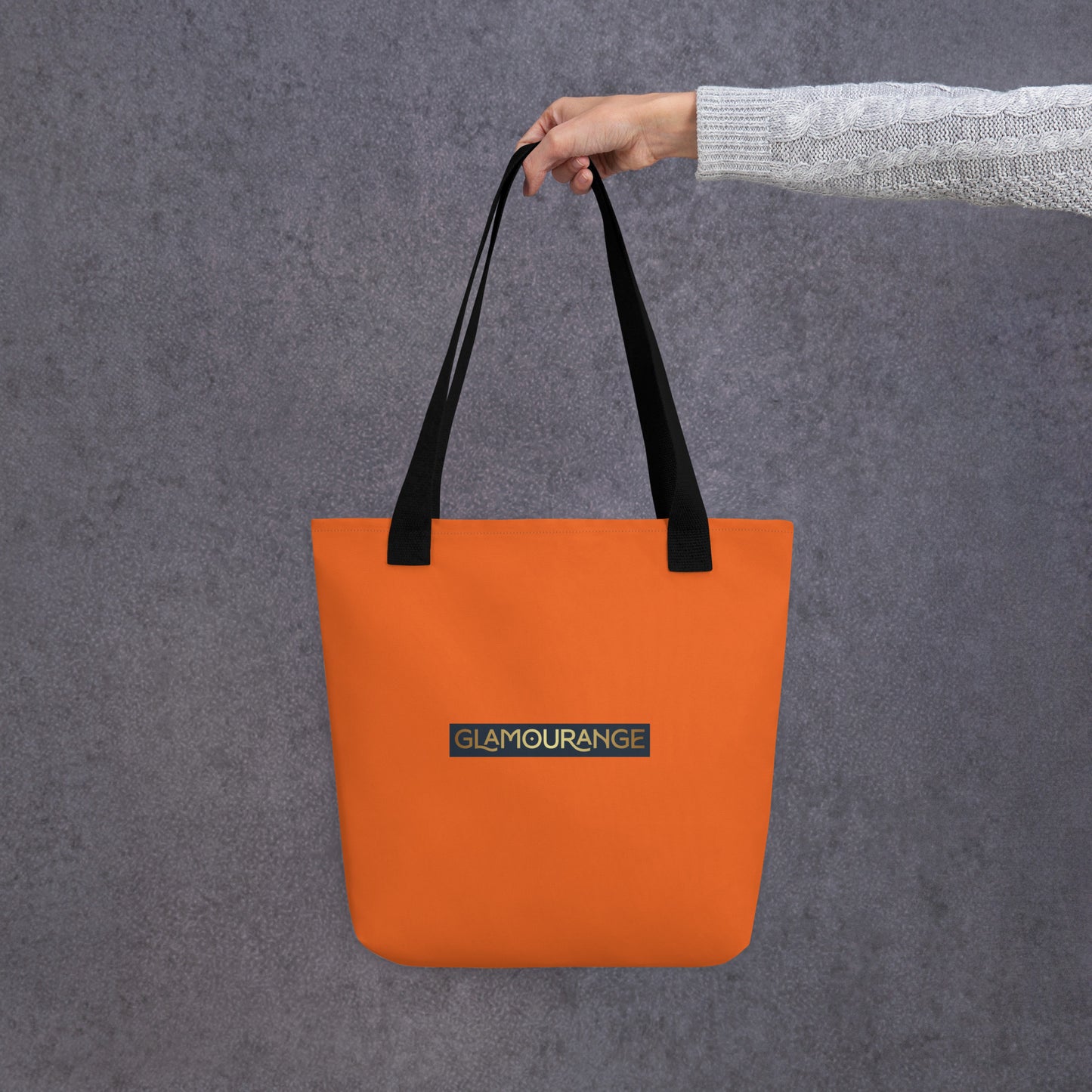 Tote Bag Designer Womens (Orange Colour 003)