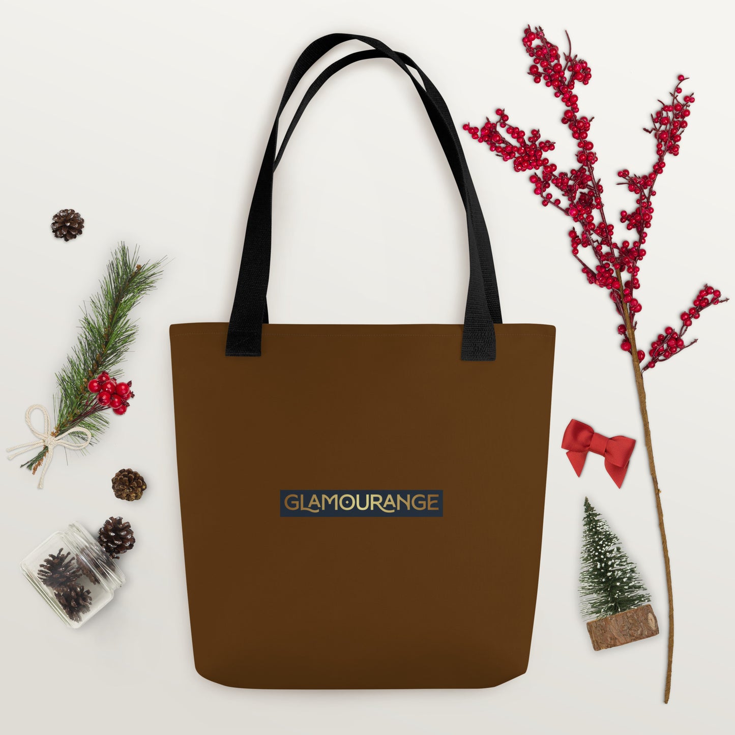 Tote Bag Designer Womens (Brown Colour 004)