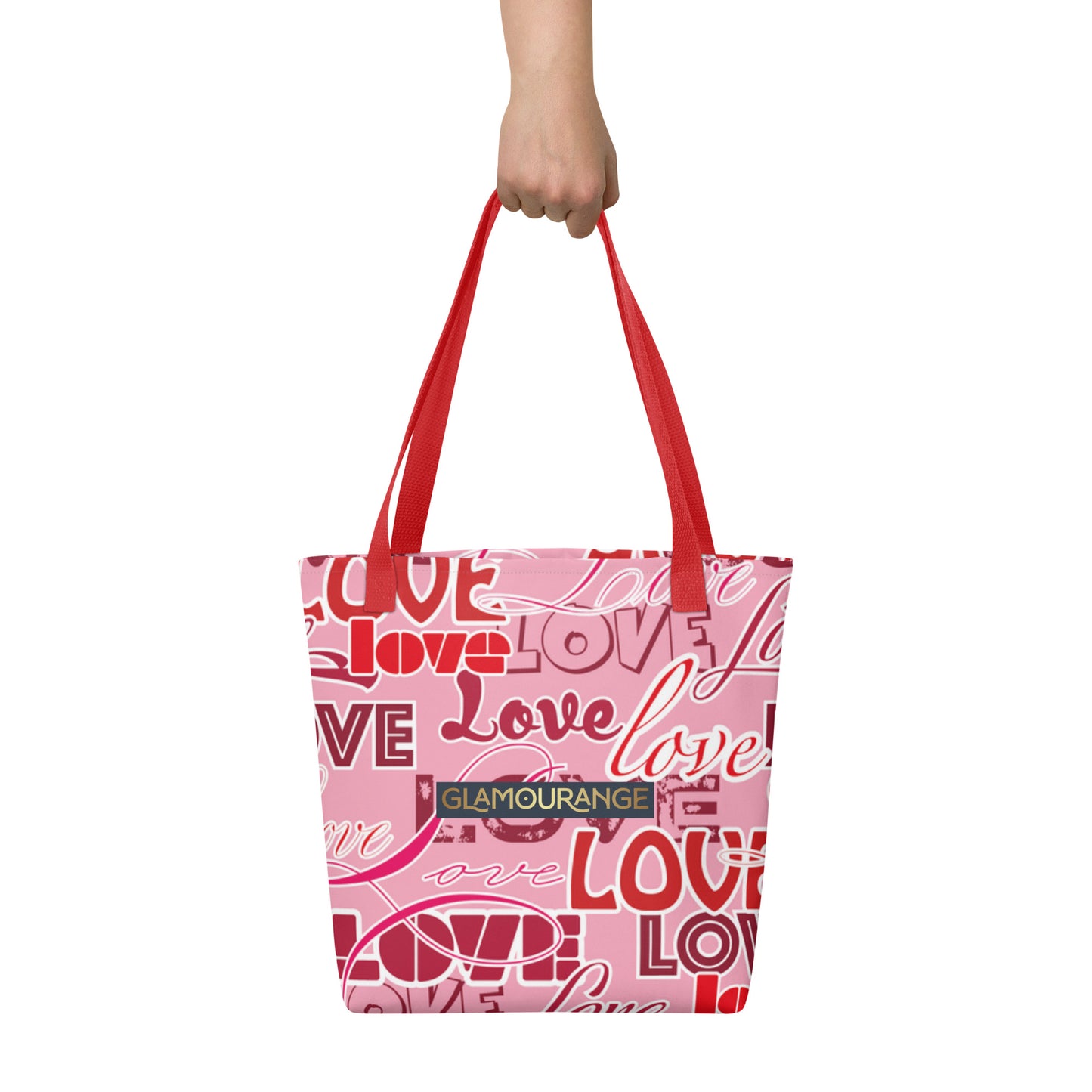 Tote Bag Women Designer (Love Pattern 002)