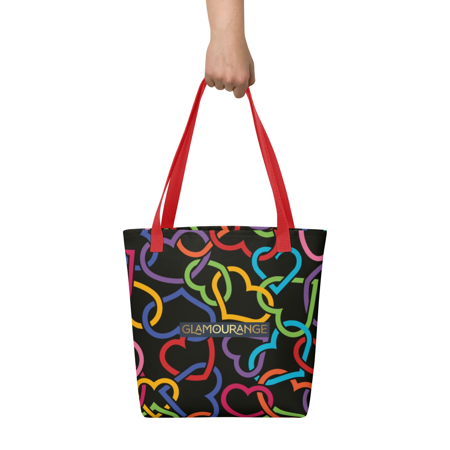 Tote Bag Women Designer (Love Pattern 004)