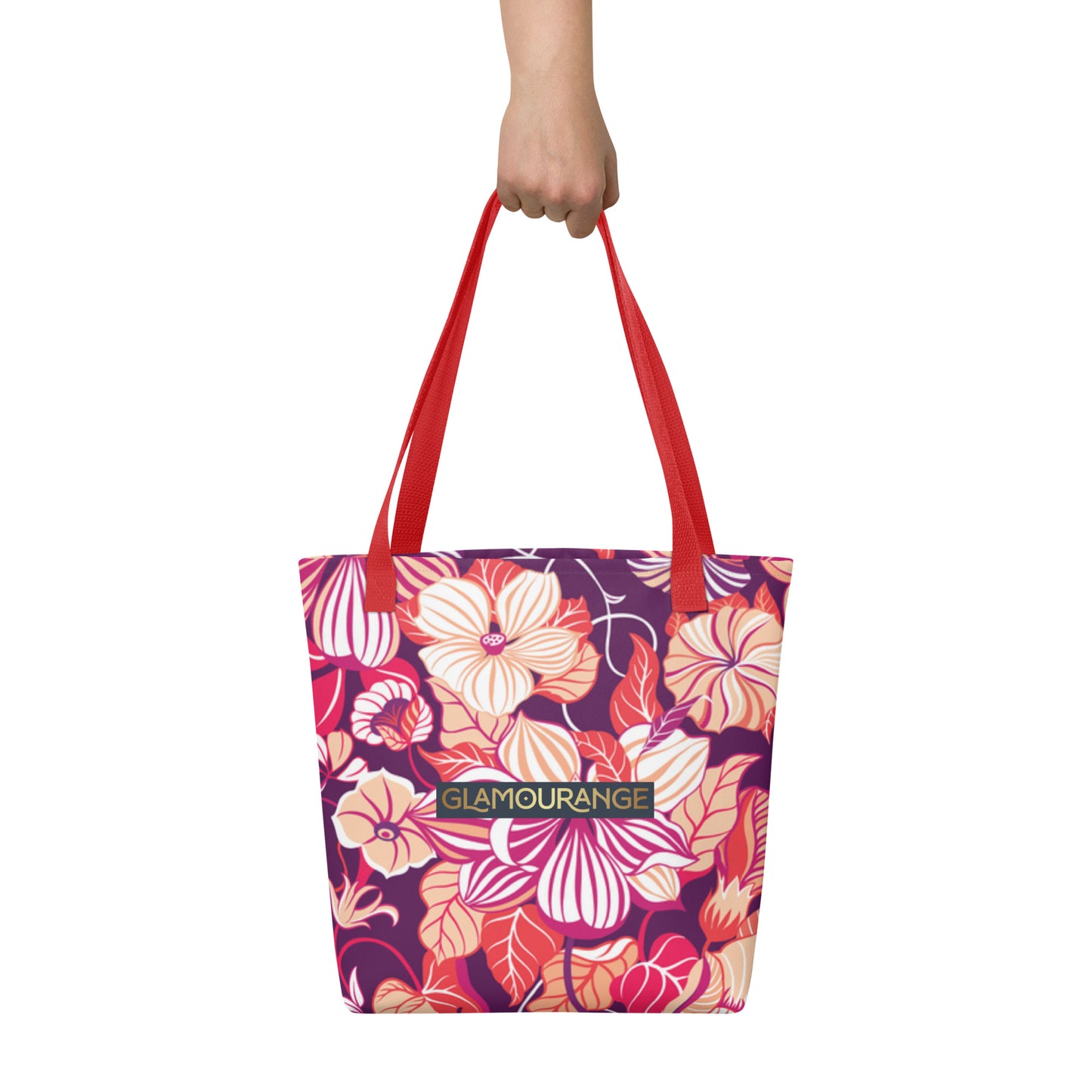 Tote Bag Women Designer (Flower Pattern 001)