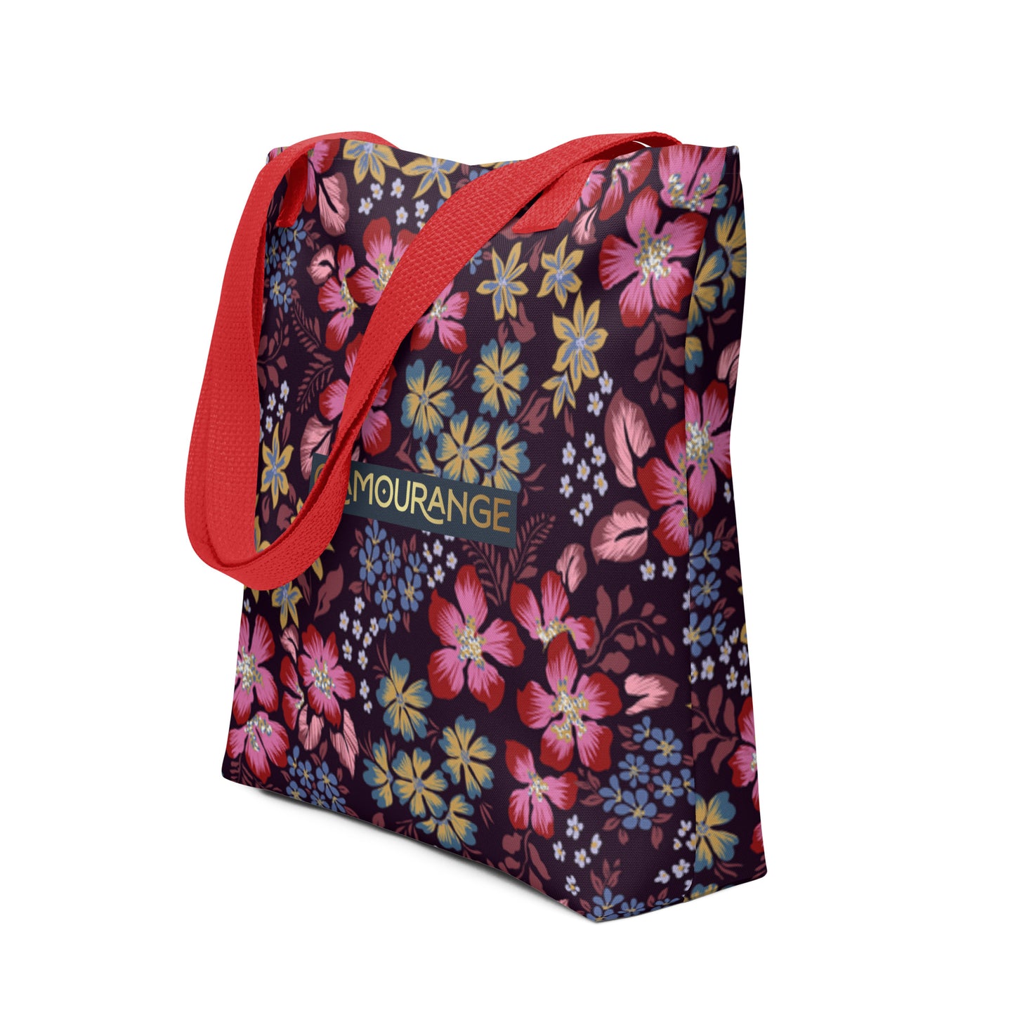 Tote Bag Women Designer (Flower Pattern 0011)