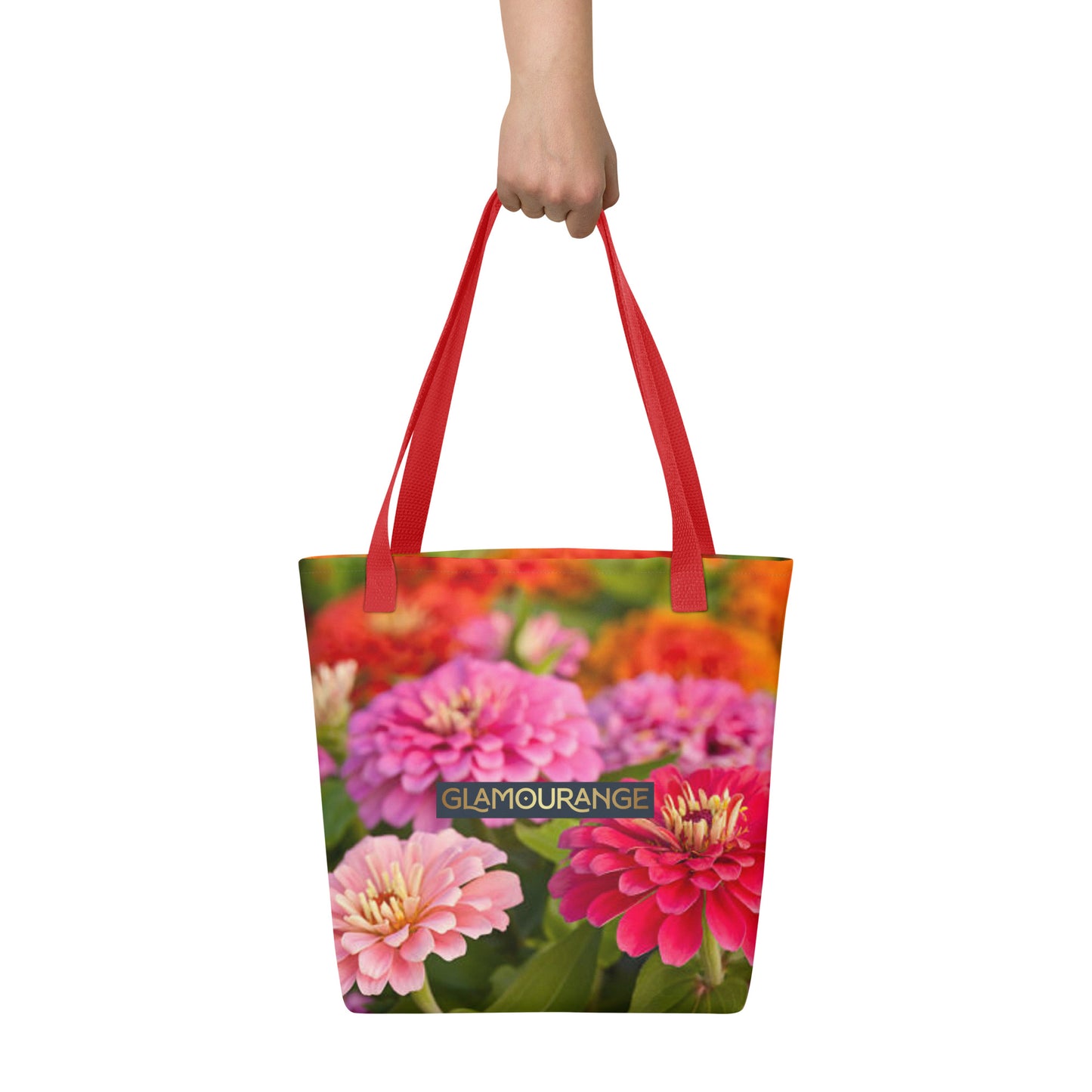 Tote Bag Women Designer (Flower Pattern 0015)
