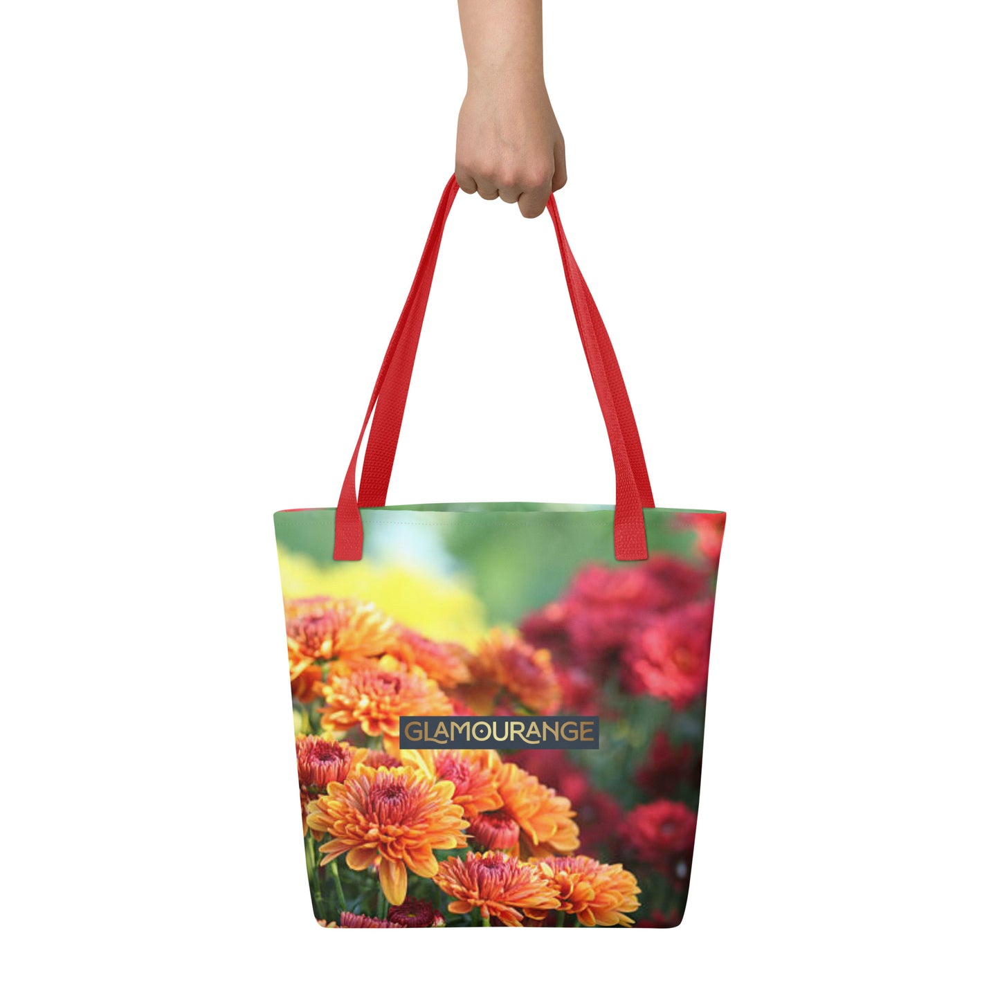 Tote Bag Women Designer (Flower Pattern 0019)