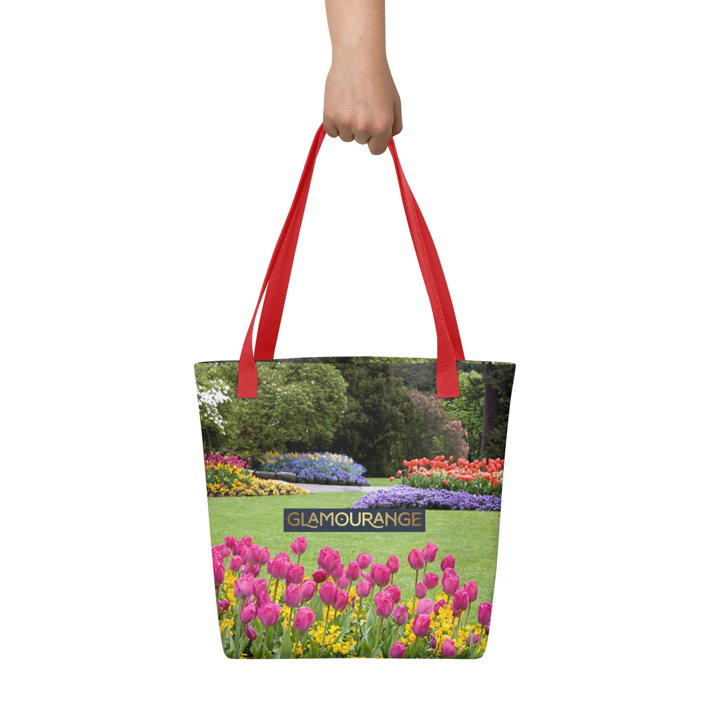 Tote Bag Women Designer (Flower Pattern 0020)