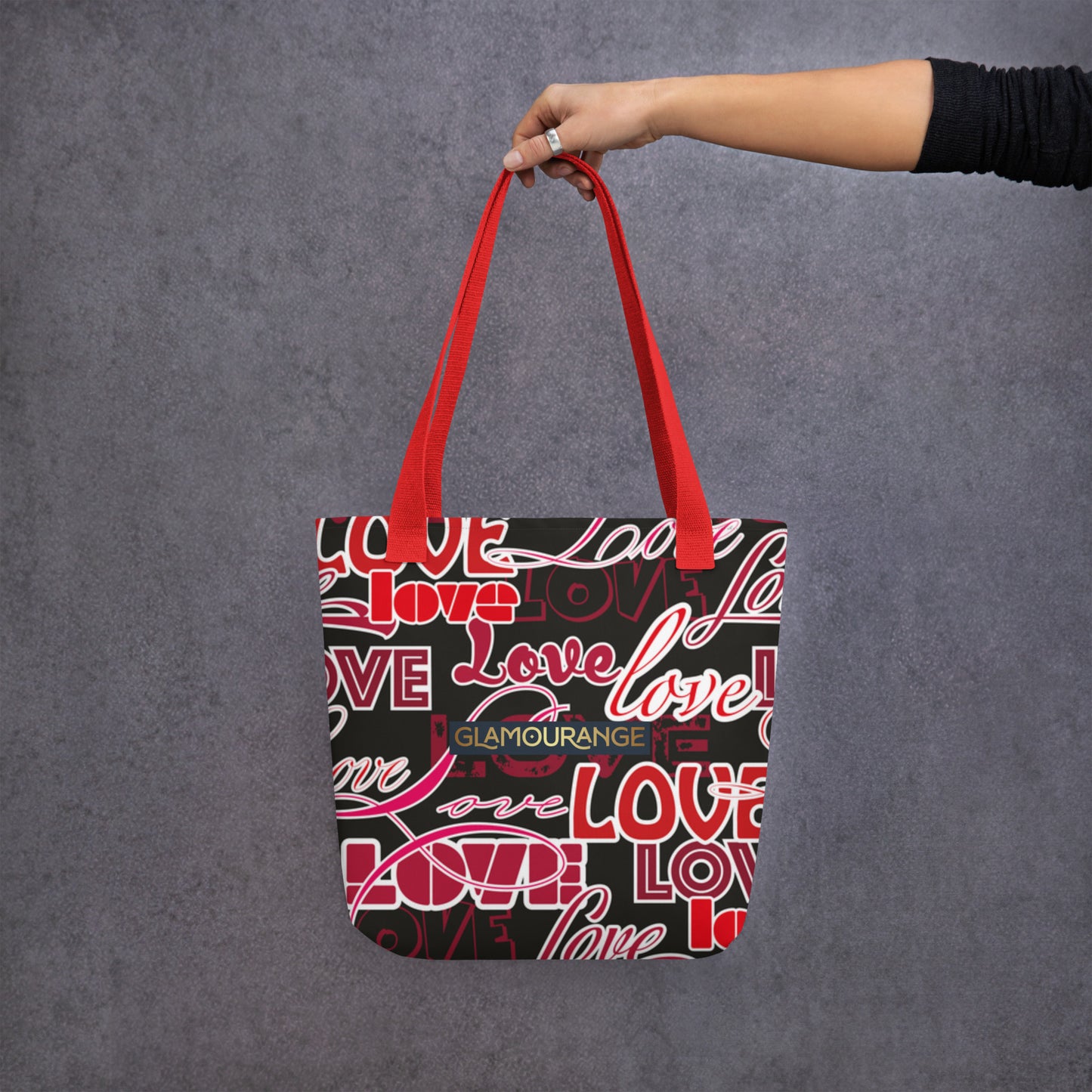 Tote Bag Women Designer (Love Pattern 001)