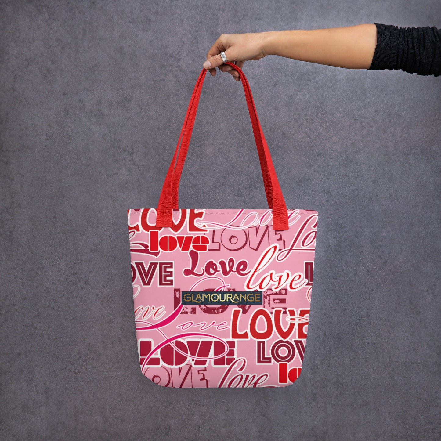 Tote Bag Women Designer (Love Pattern 002)