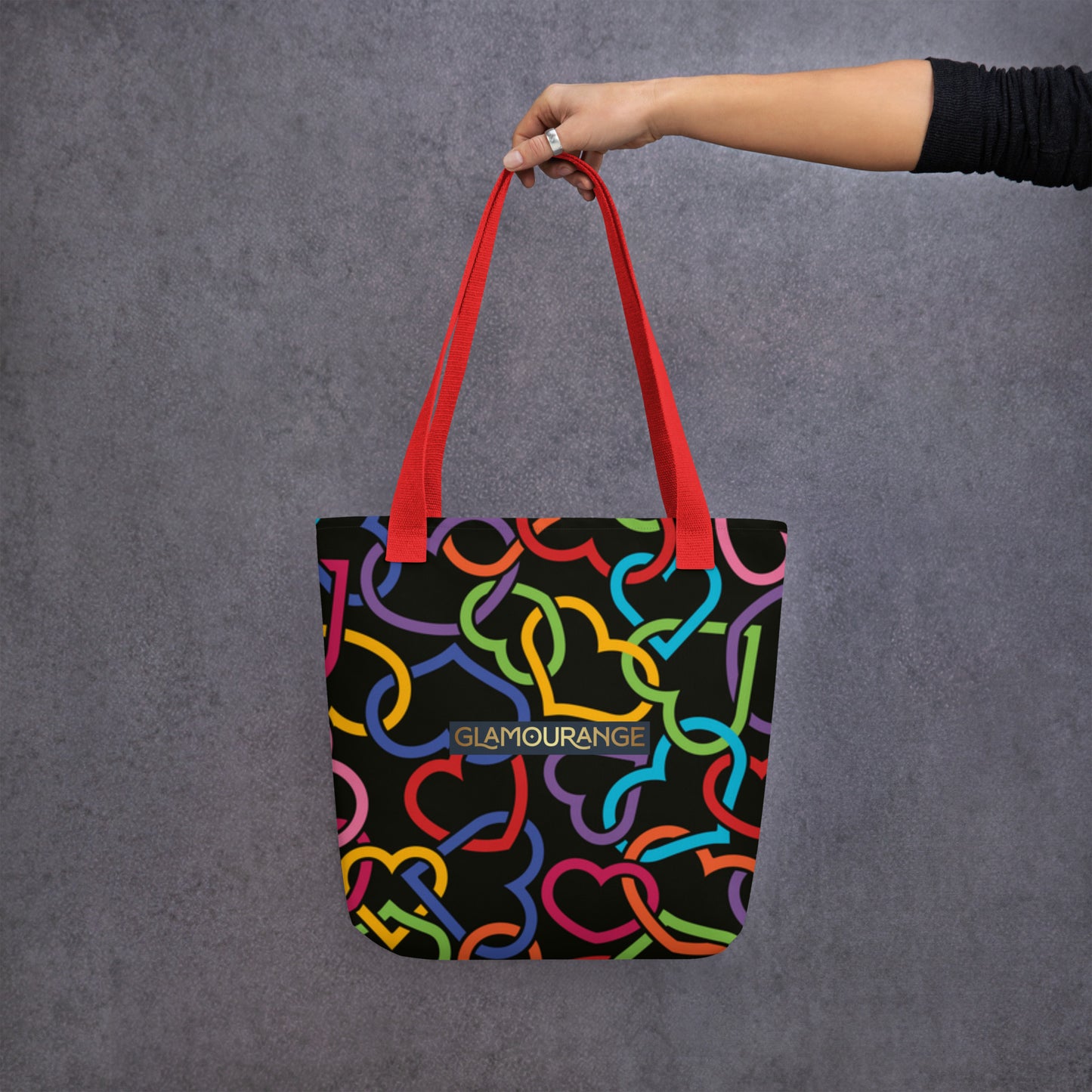 Tote Bag Women Designer (Love Pattern 004)