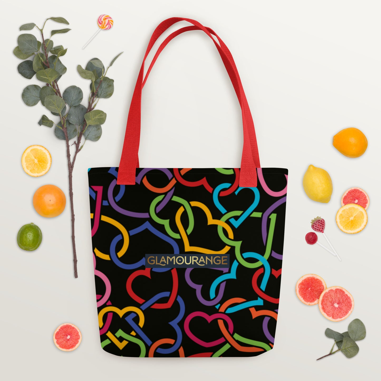 Tote Bag Women Designer (Love Pattern 004)