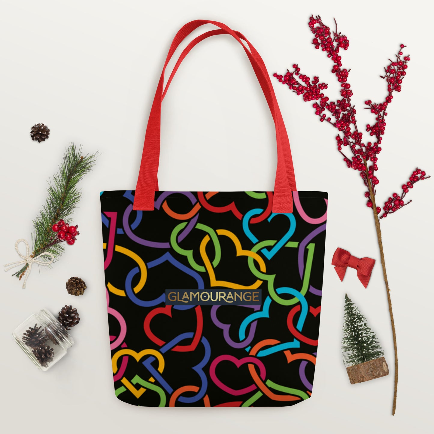 Tote Bag Women Designer (Love Pattern 004)