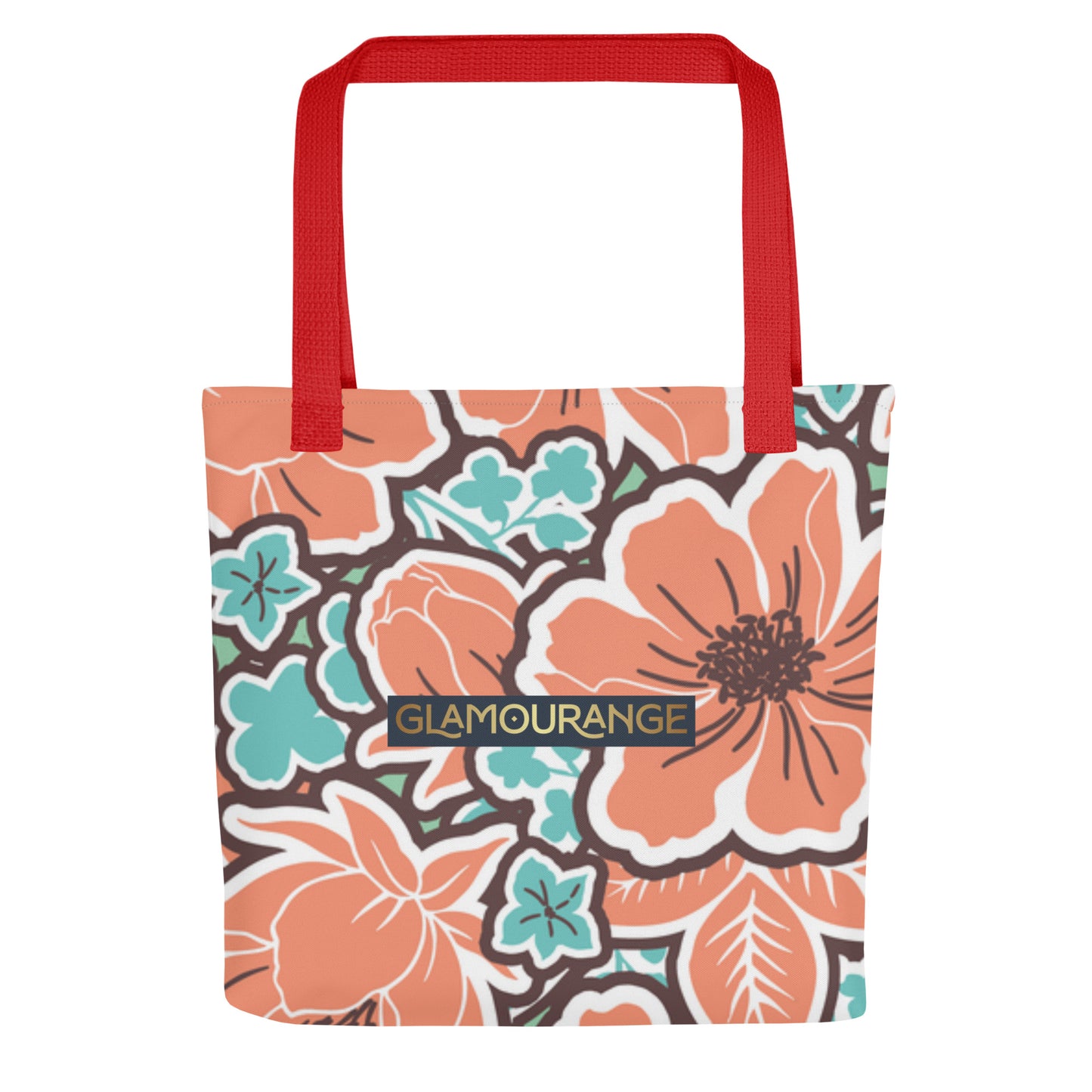 Tote Bag Women Designer (Flower Pattern 007)