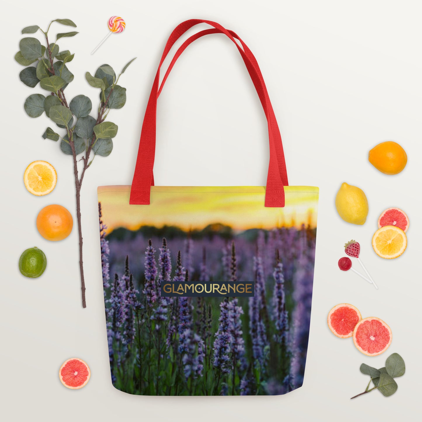 Tote Bag Women Designer (Flower Pattern 0016)