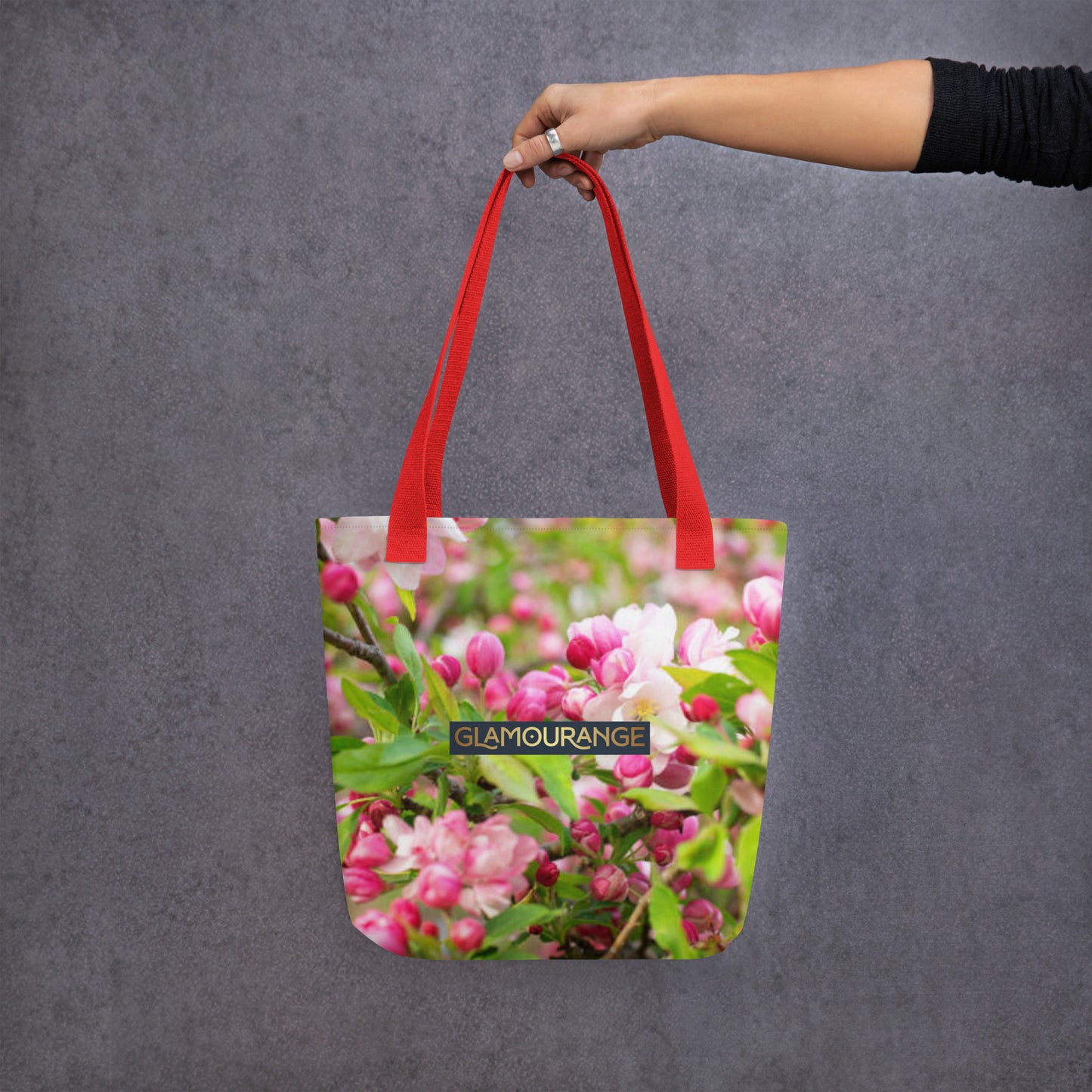 Tote Bag Women Designer (Flower Pattern 0017)