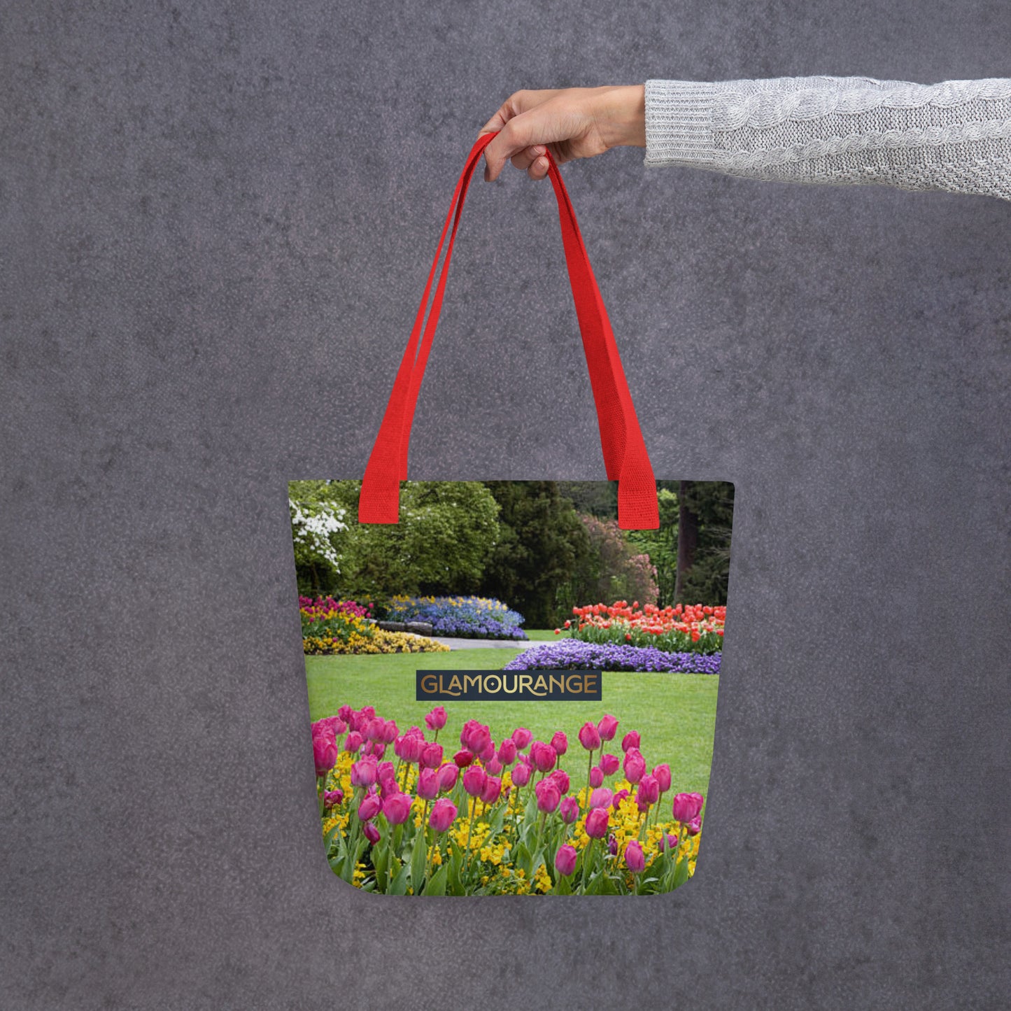 Tote Bag Women Designer (Flower Pattern 0020)