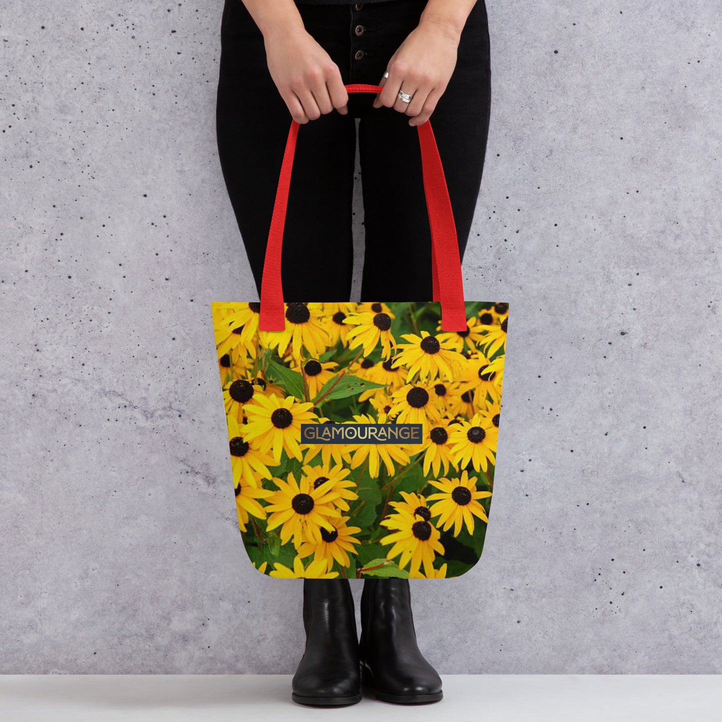 Tote Bag Women Designer (Flower Pattern 0021)