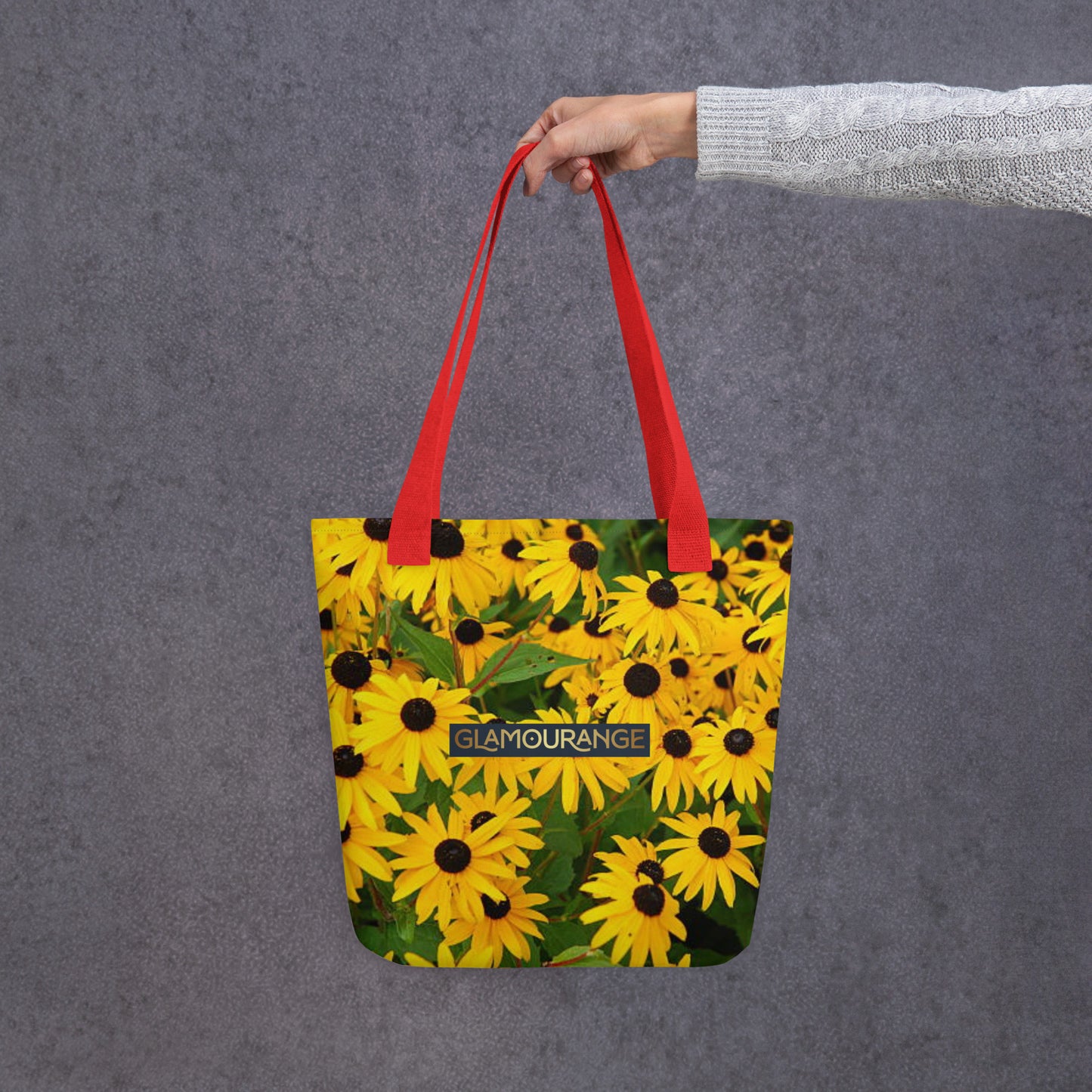 Tote Bag Women Designer (Flower Pattern 0021)