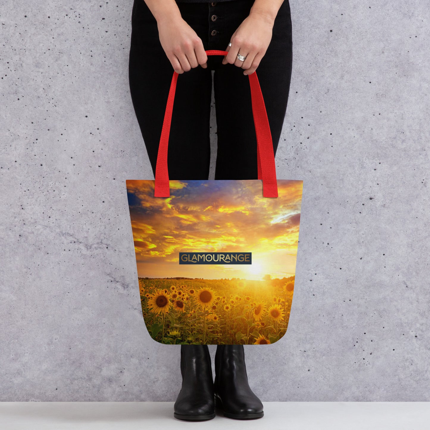 Tote Bag Women Designer (Flower Pattern 0023)