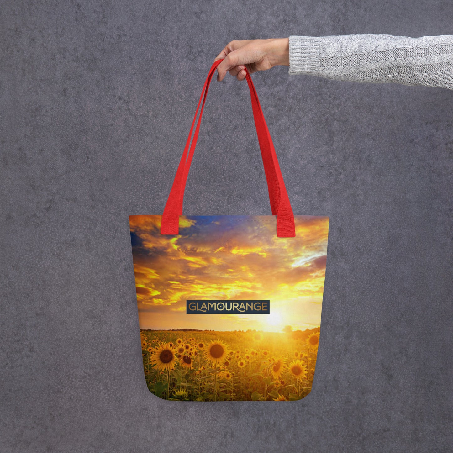 Tote Bag Women Designer (Flower Pattern 0023)