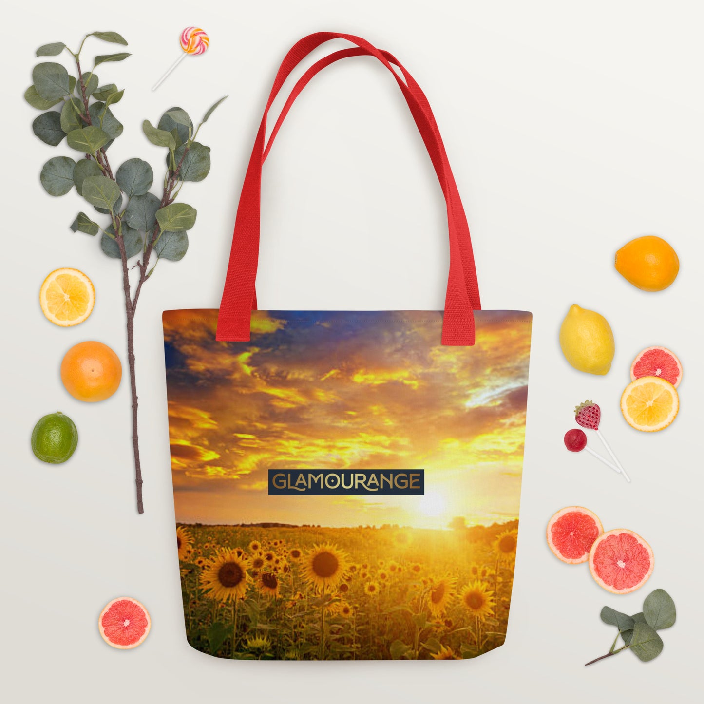 Tote Bag Women Designer (Flower Pattern 0023)