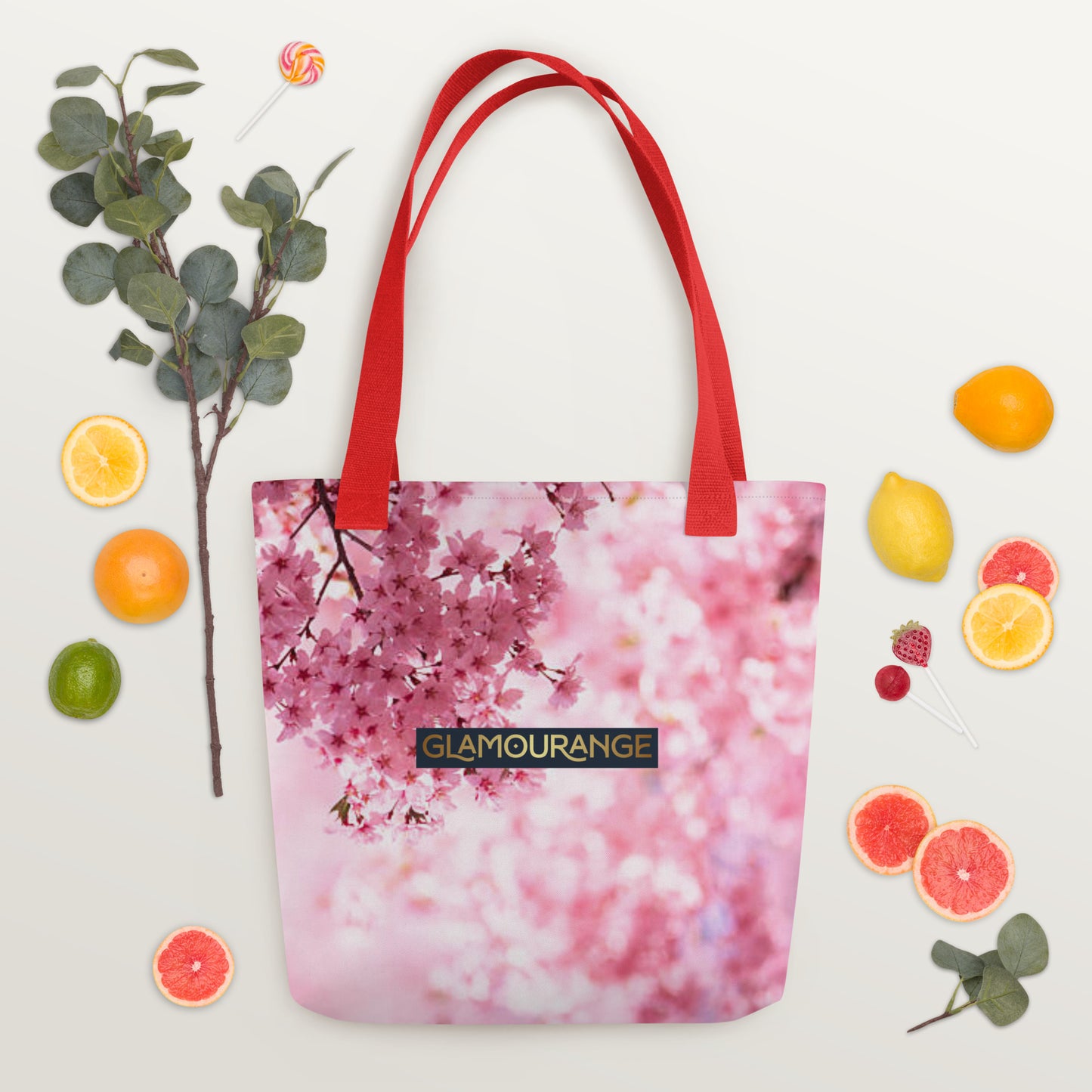 Tote Bag Women Designer (Flower Pattern 0025)