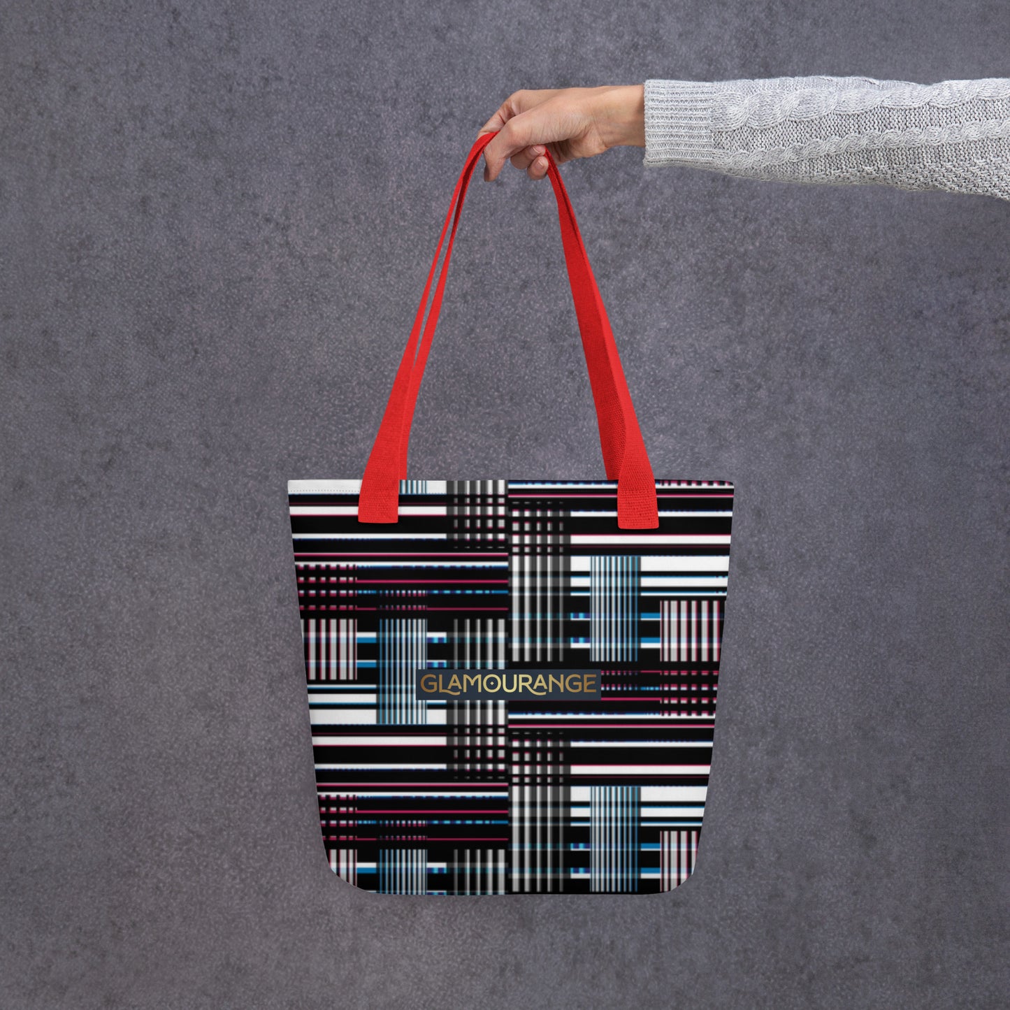 Tote Bag Women Designer (Stripe Bag Pattern 004)