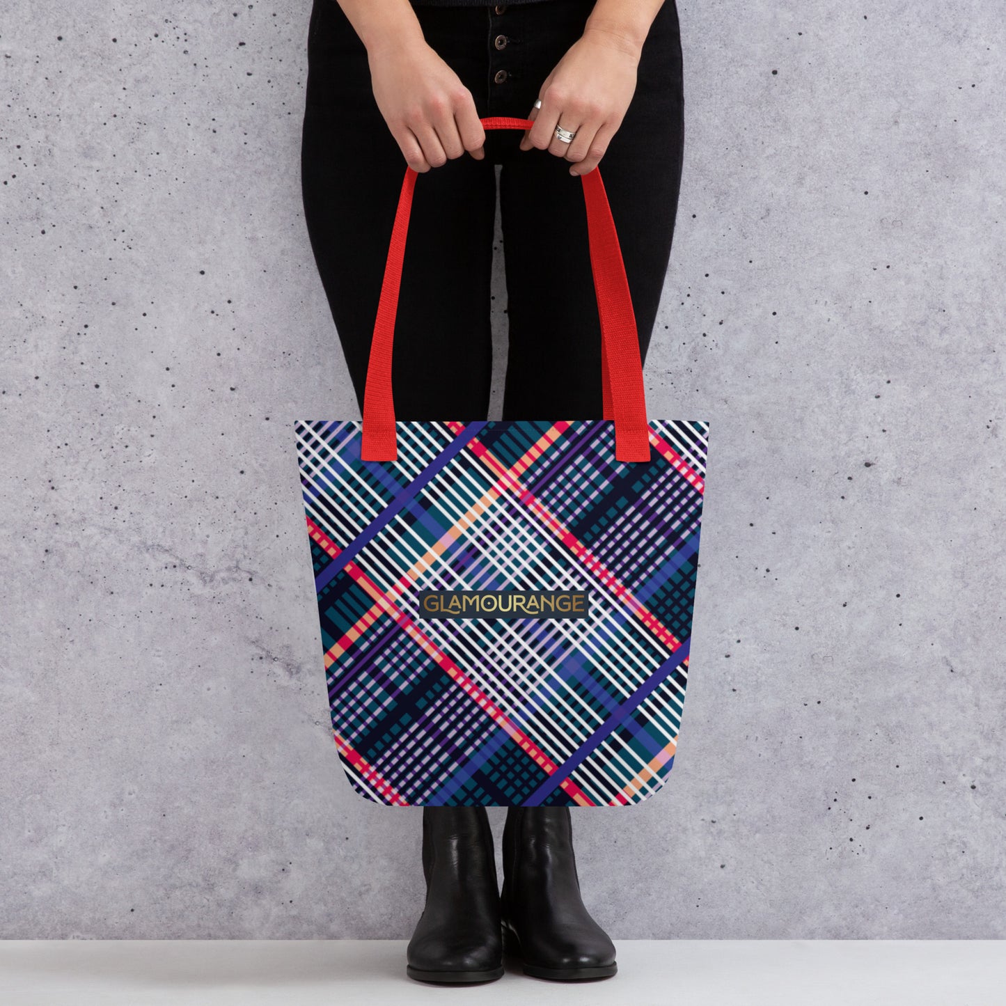 Tote Bag Women Designer (Stripe Bag Pattern 005)