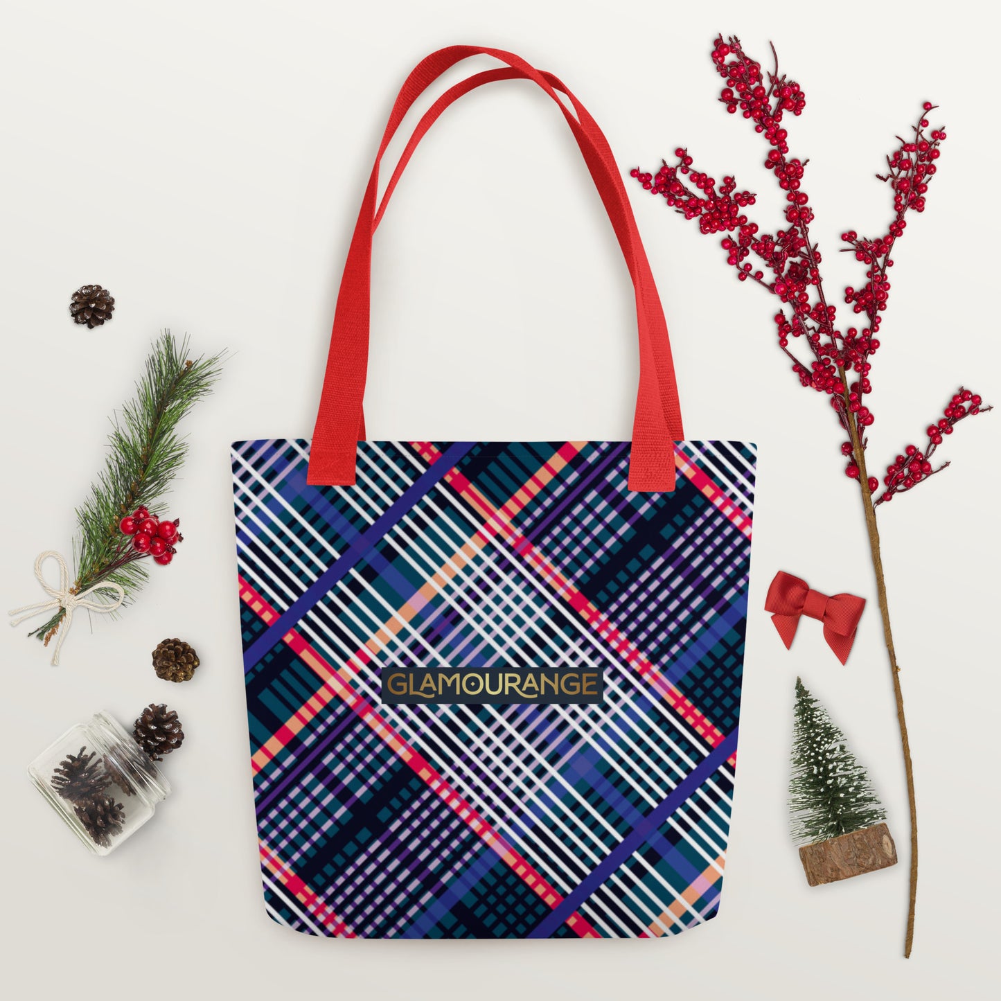 Tote Bag Women Designer (Stripe Bag Pattern 005)